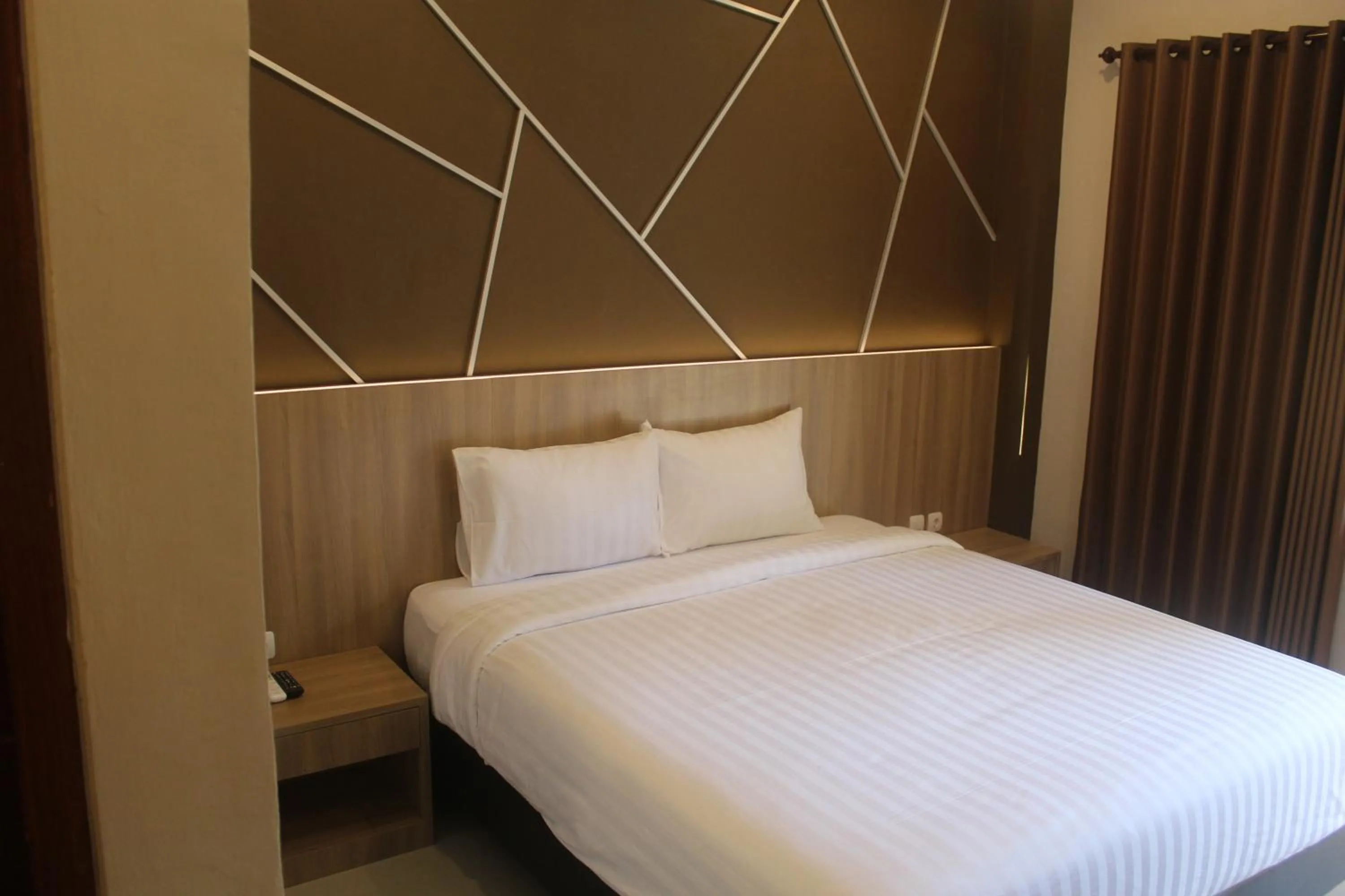 Bed in Grand Kuta Hotel Lombok