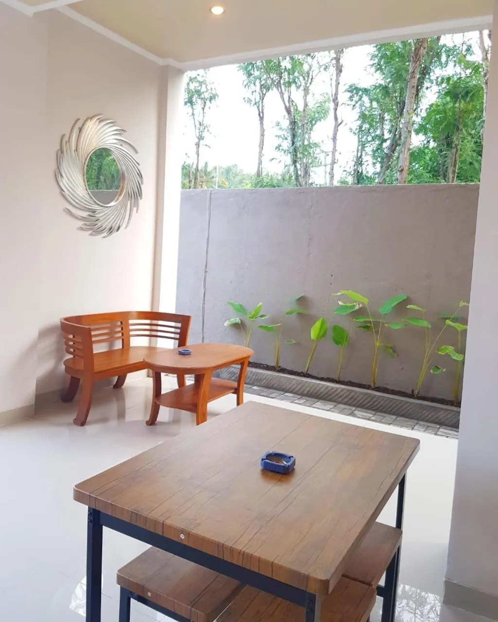 Seating area in Grand Kuta Hotel Lombok