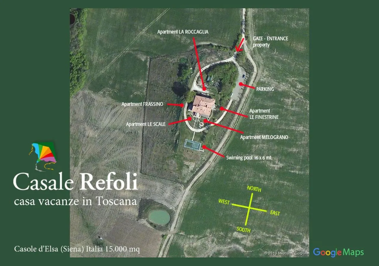 Floor plan in Casale Refoli