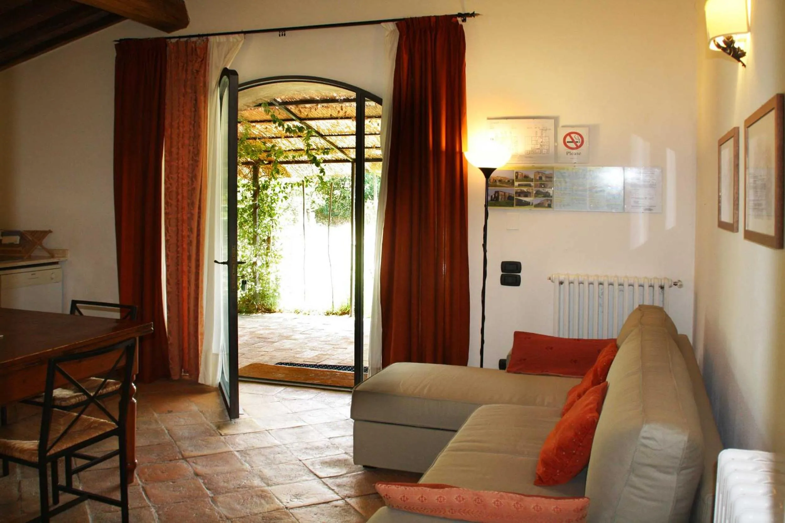 Living room in Casale Refoli