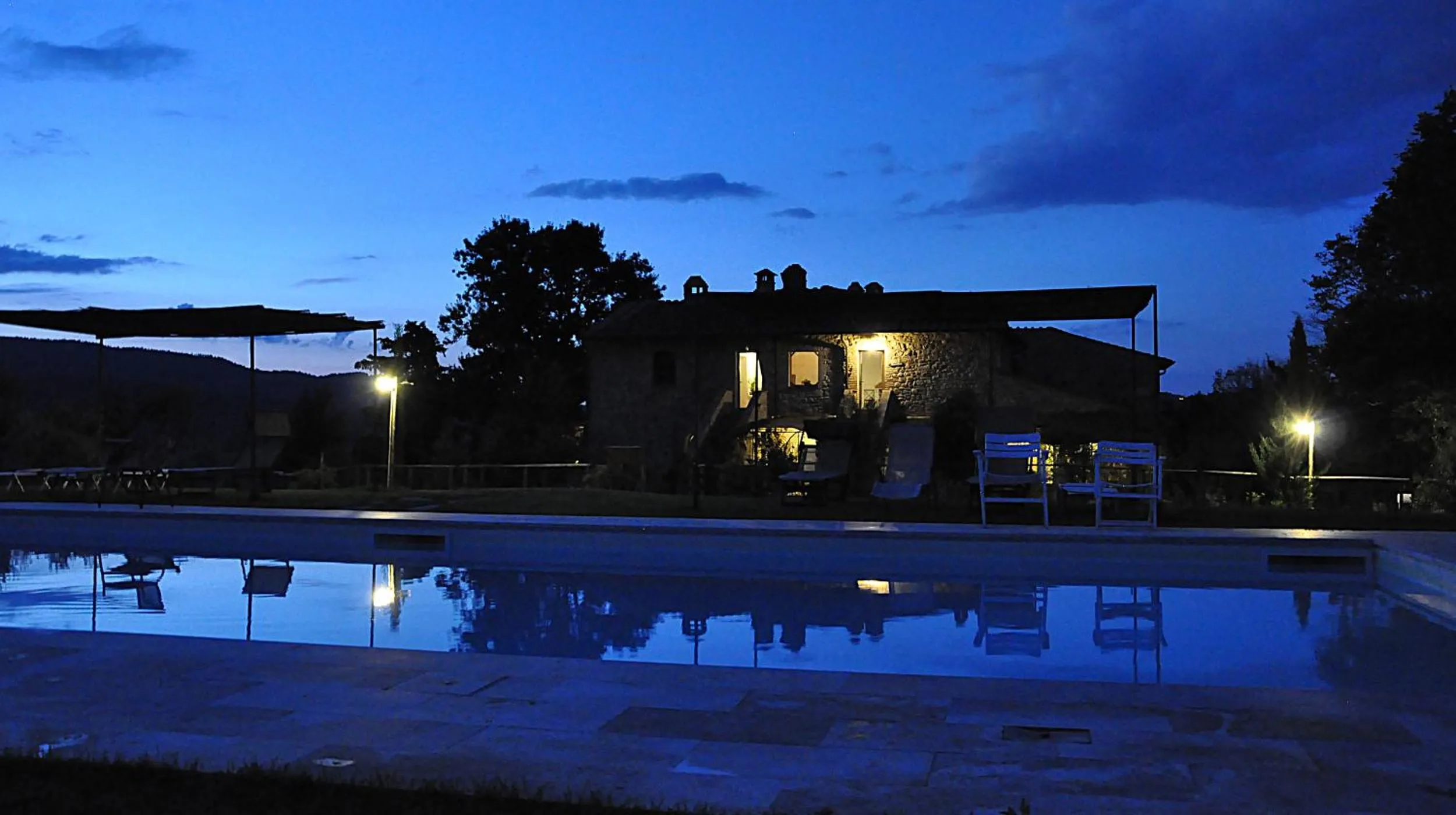 Swimming pool in Casale Refoli