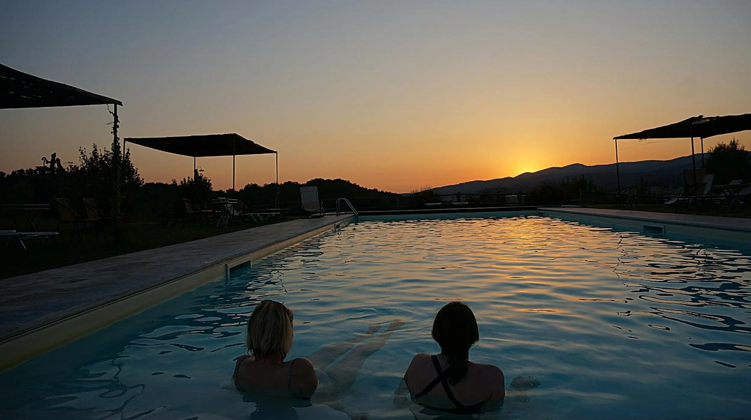 Swimming pool in Casale Refoli
