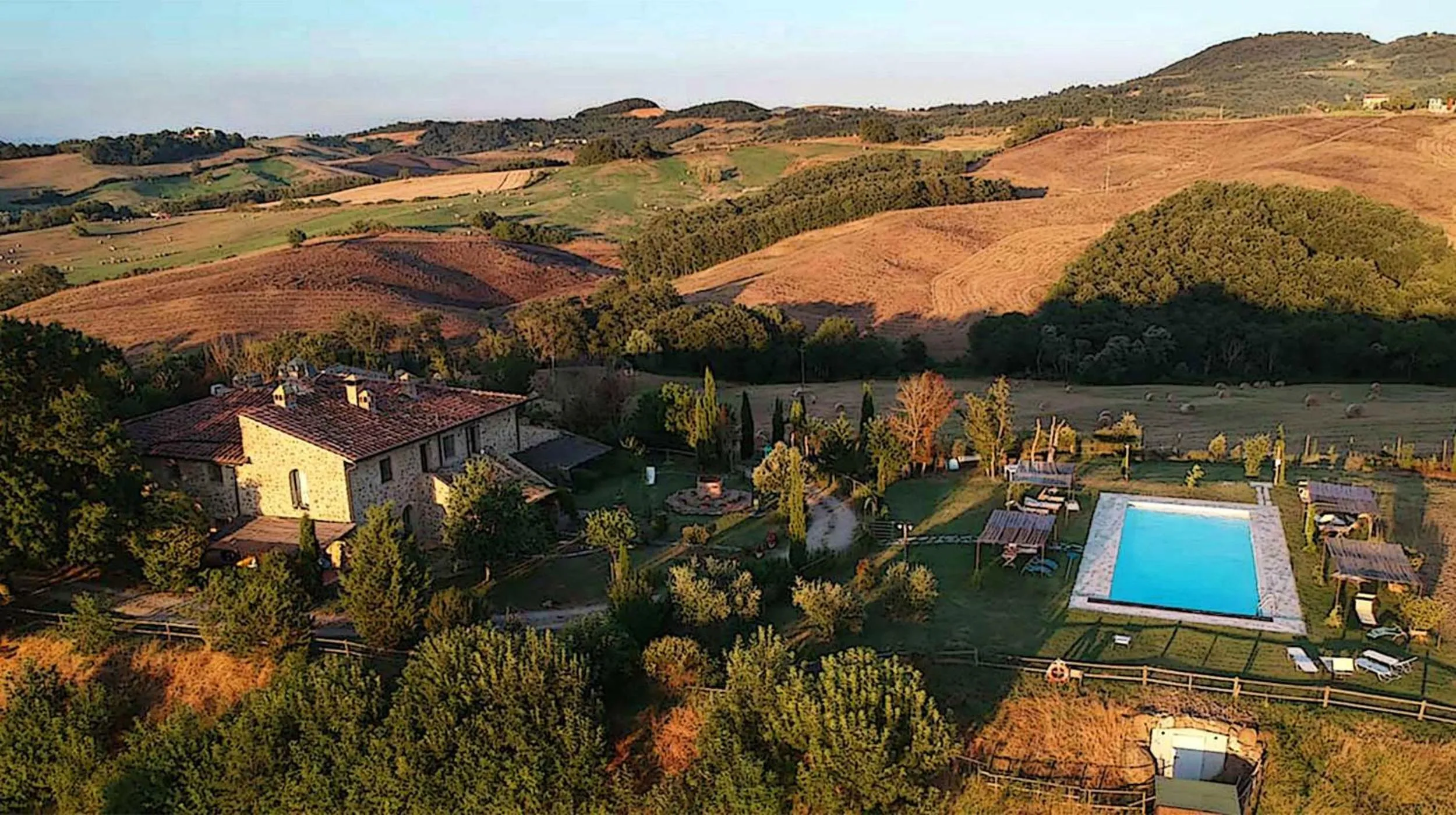 Bird's eye view in Casale Refoli