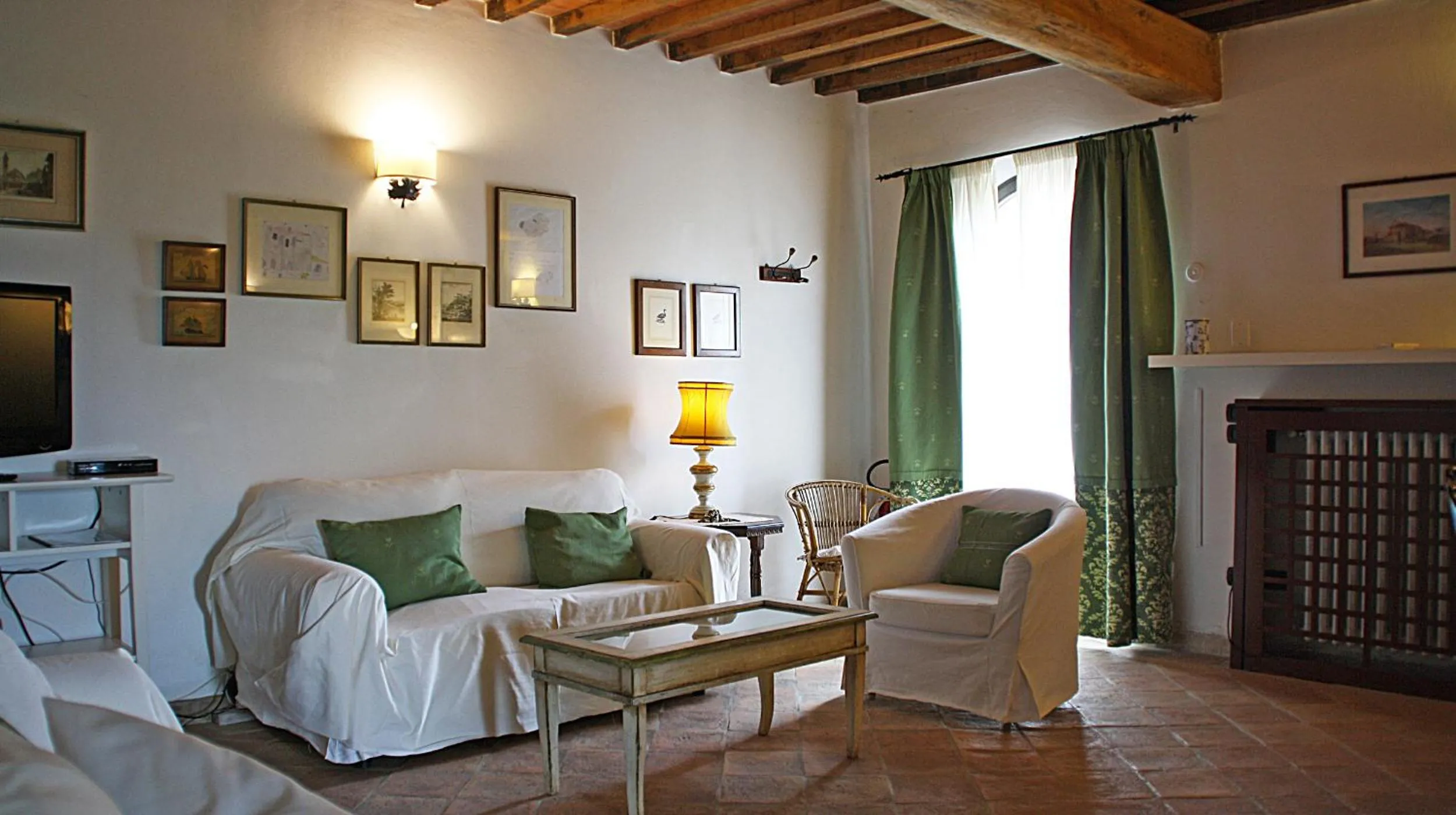Living room in Casale Refoli