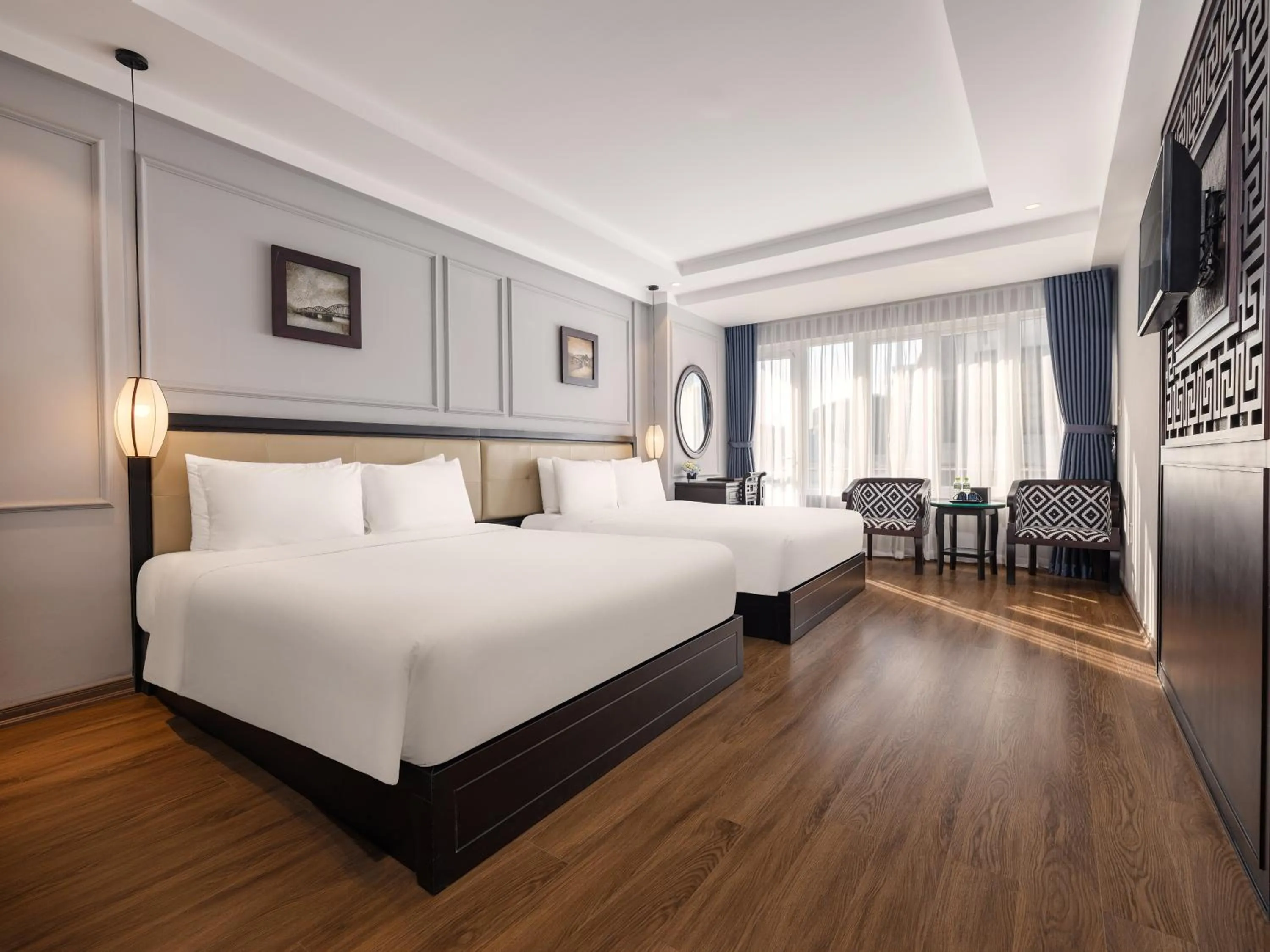 Bedroom, Bed in Hue Serene Palace Hotel