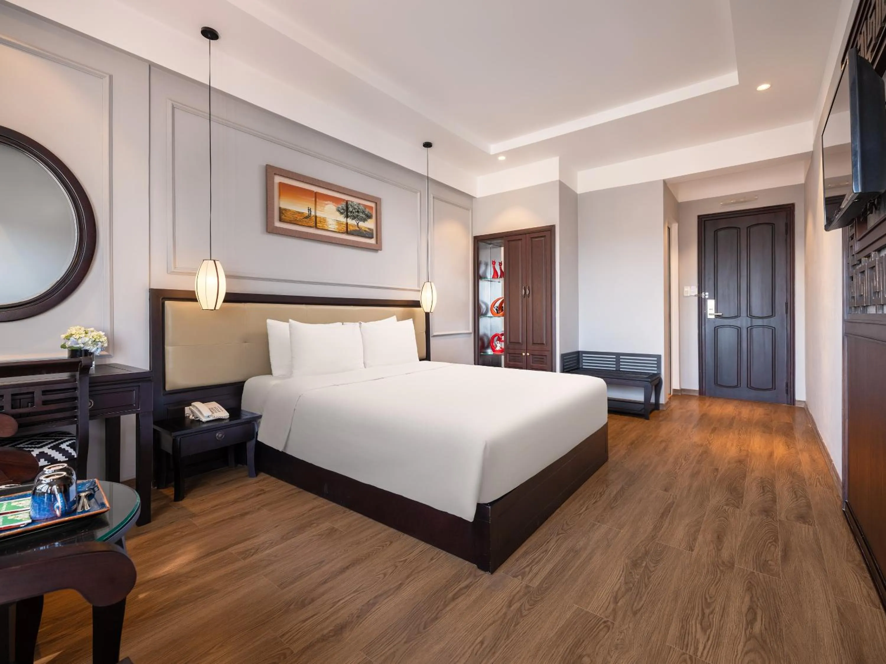 Bedroom, Bed in Hue Serene Palace Hotel