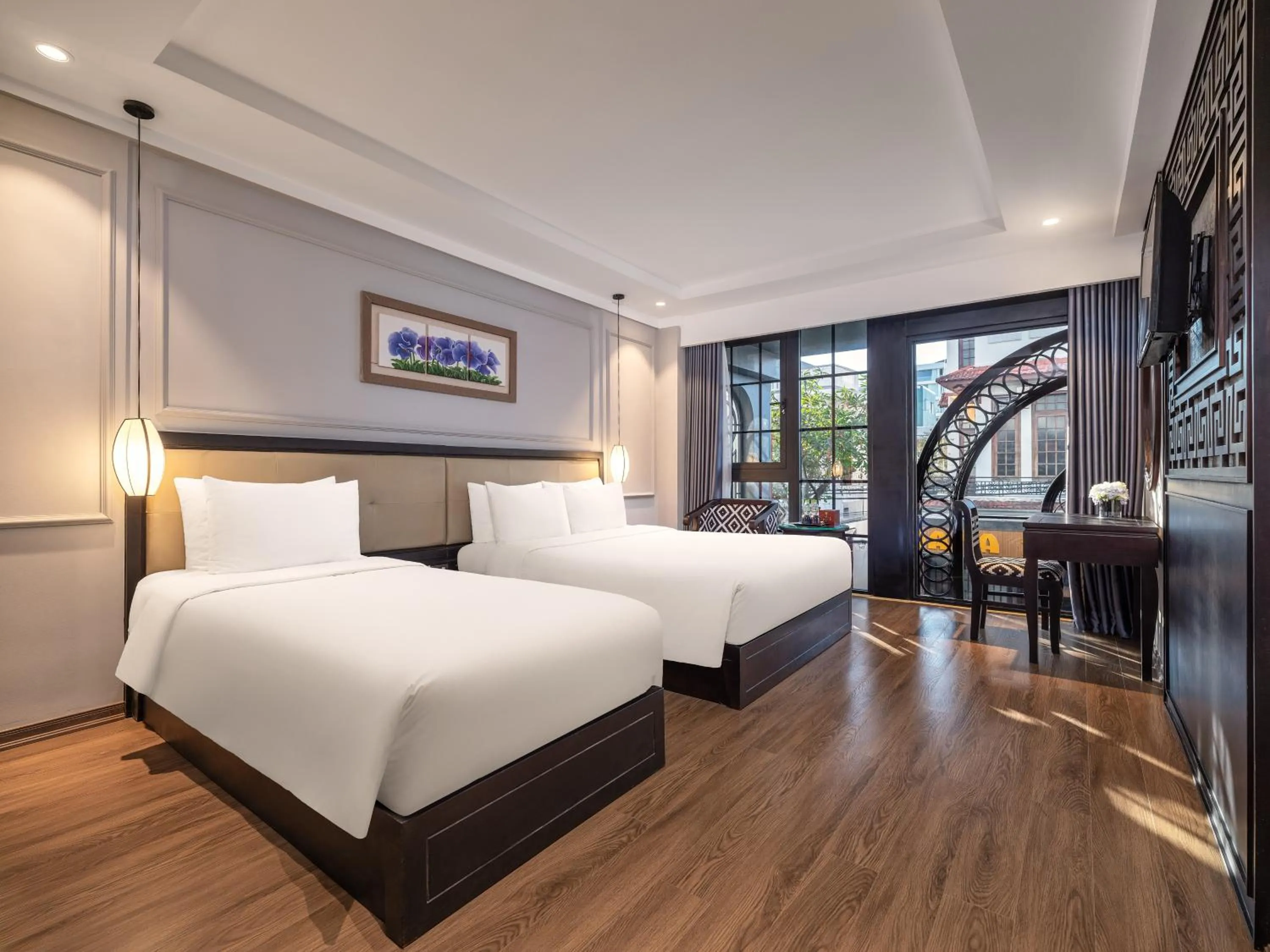 Bedroom, Bed in Hue Serene Palace Hotel