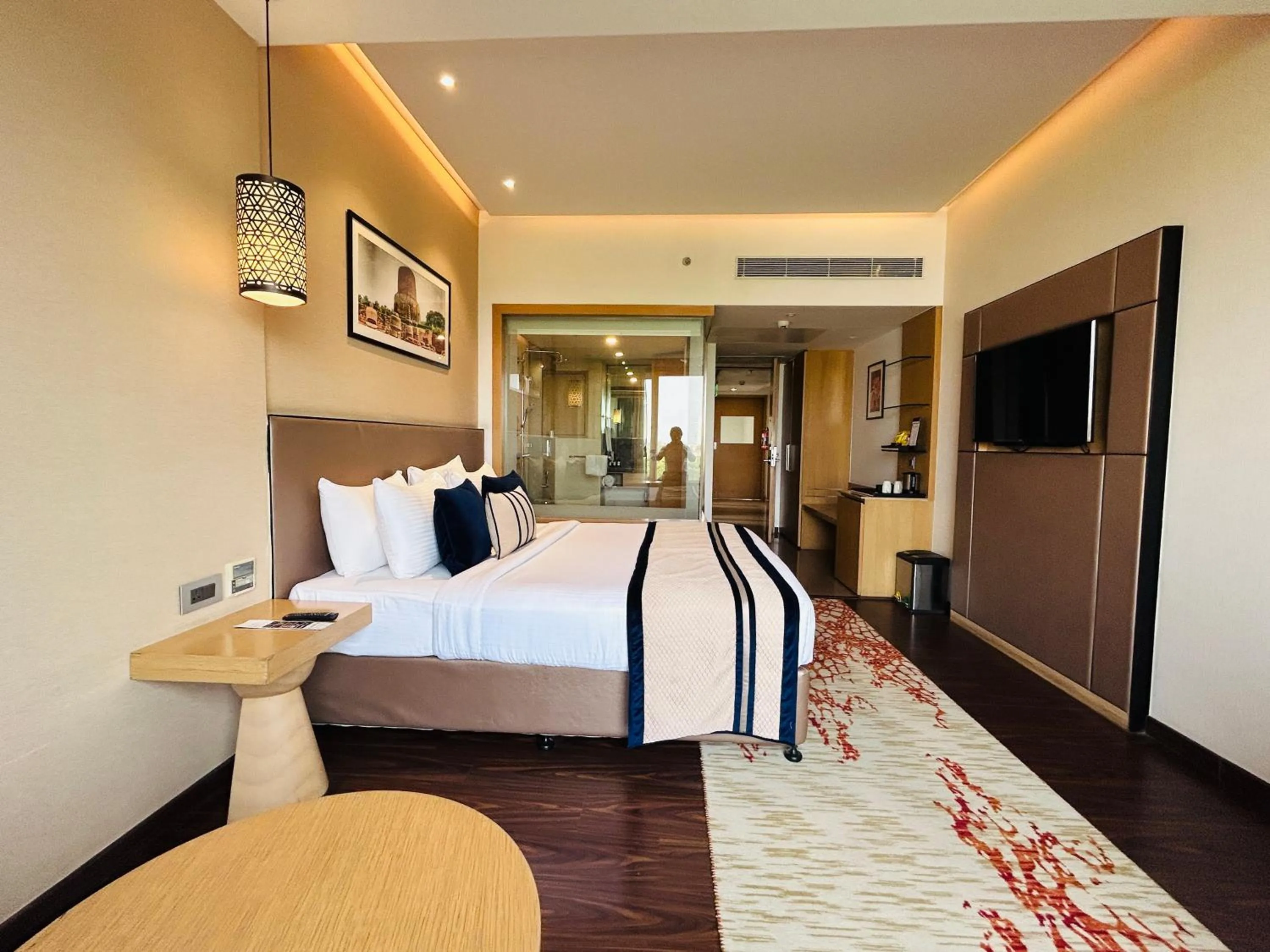 View (from property/room), Bed in The Fern Residency Sarnath