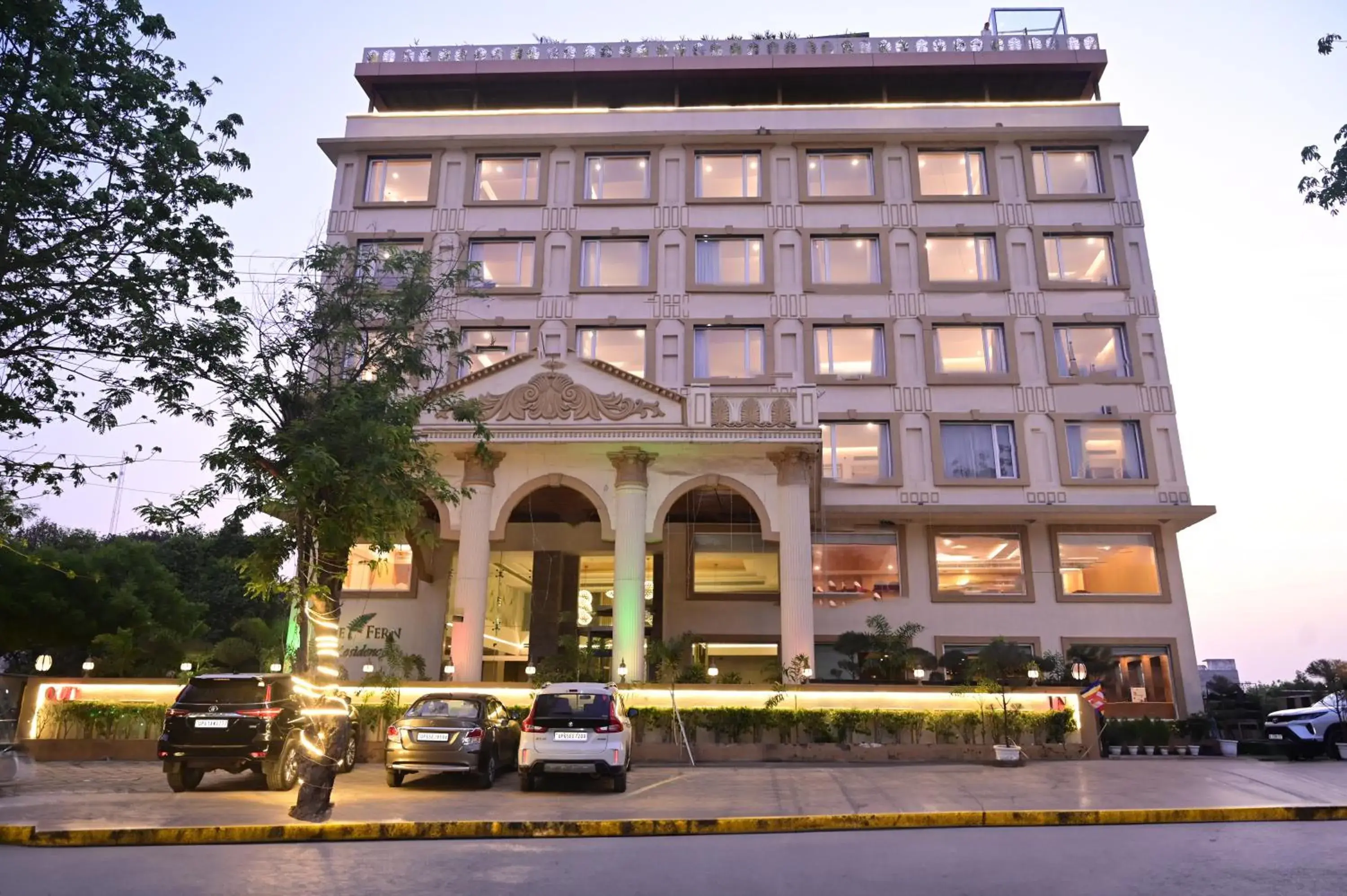 Facade/entrance in The Fern Residency Sarnath Facade/entrance in The Fern Residency Sarnath