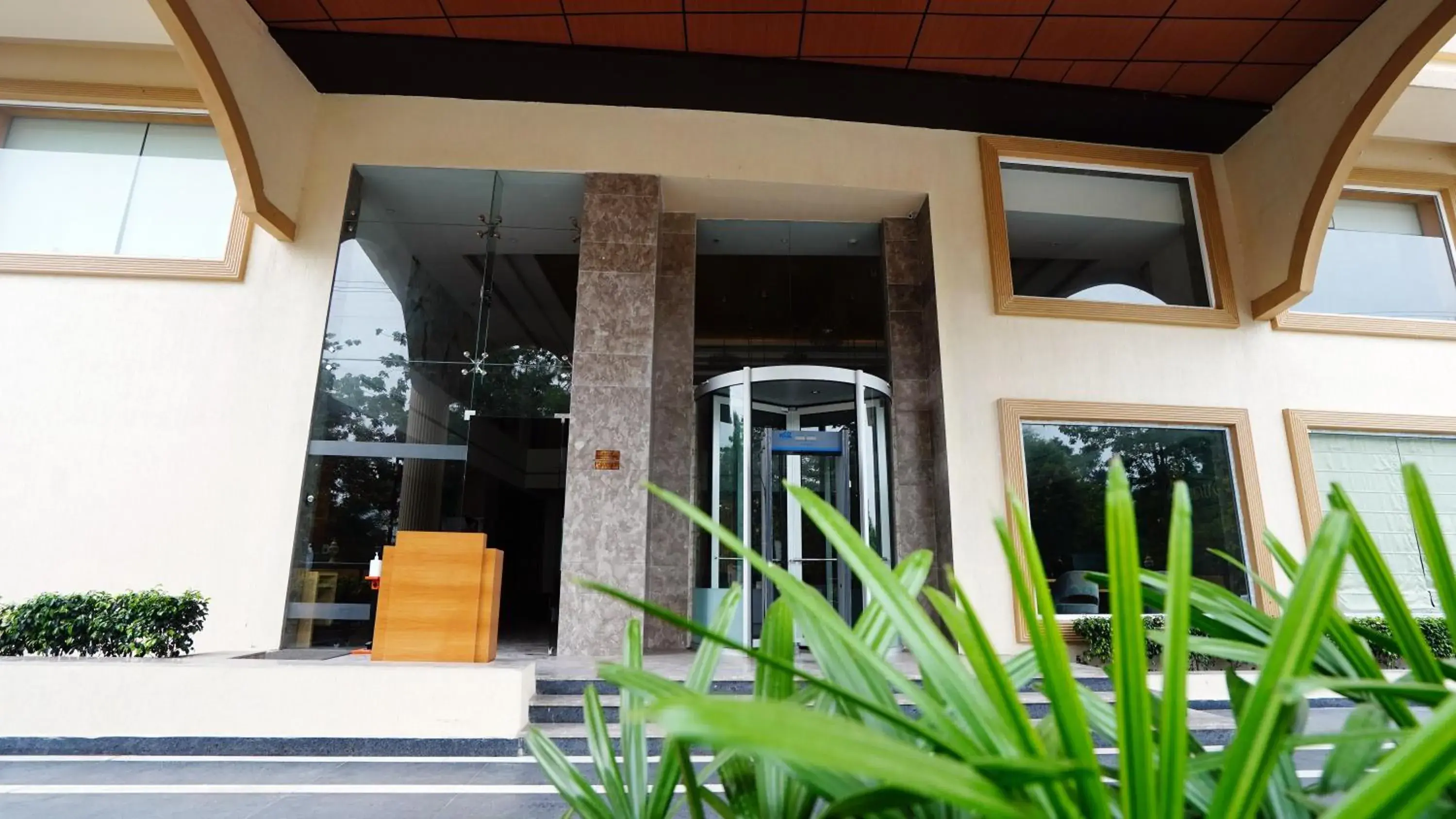 Facade/entrance in The Fern Residency Sarnath Facade/entrance in The Fern Residency Sarnath