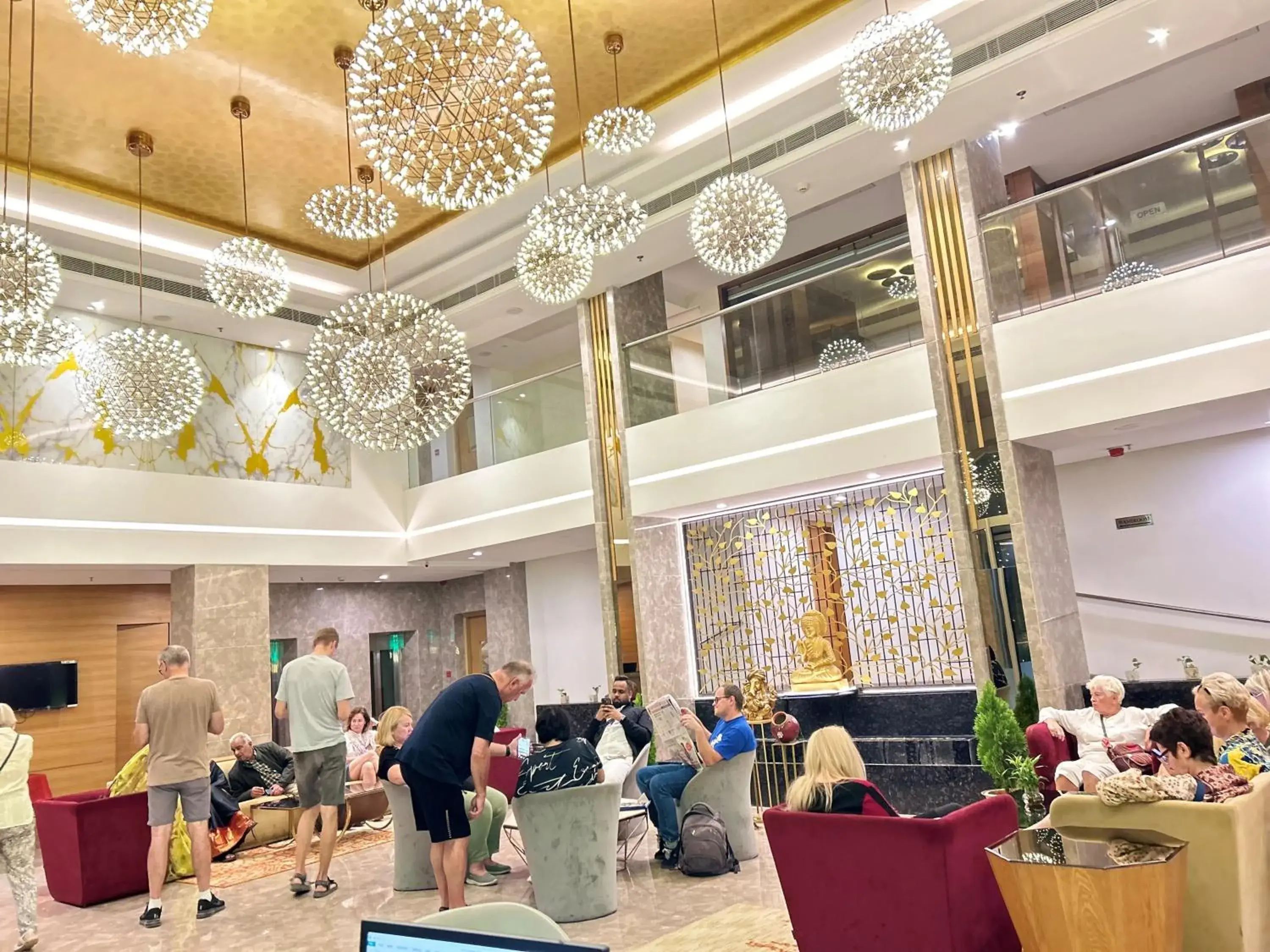 Lobby or reception in The Fern Residency Sarnath Lobby or reception in The Fern Residency Sarnath