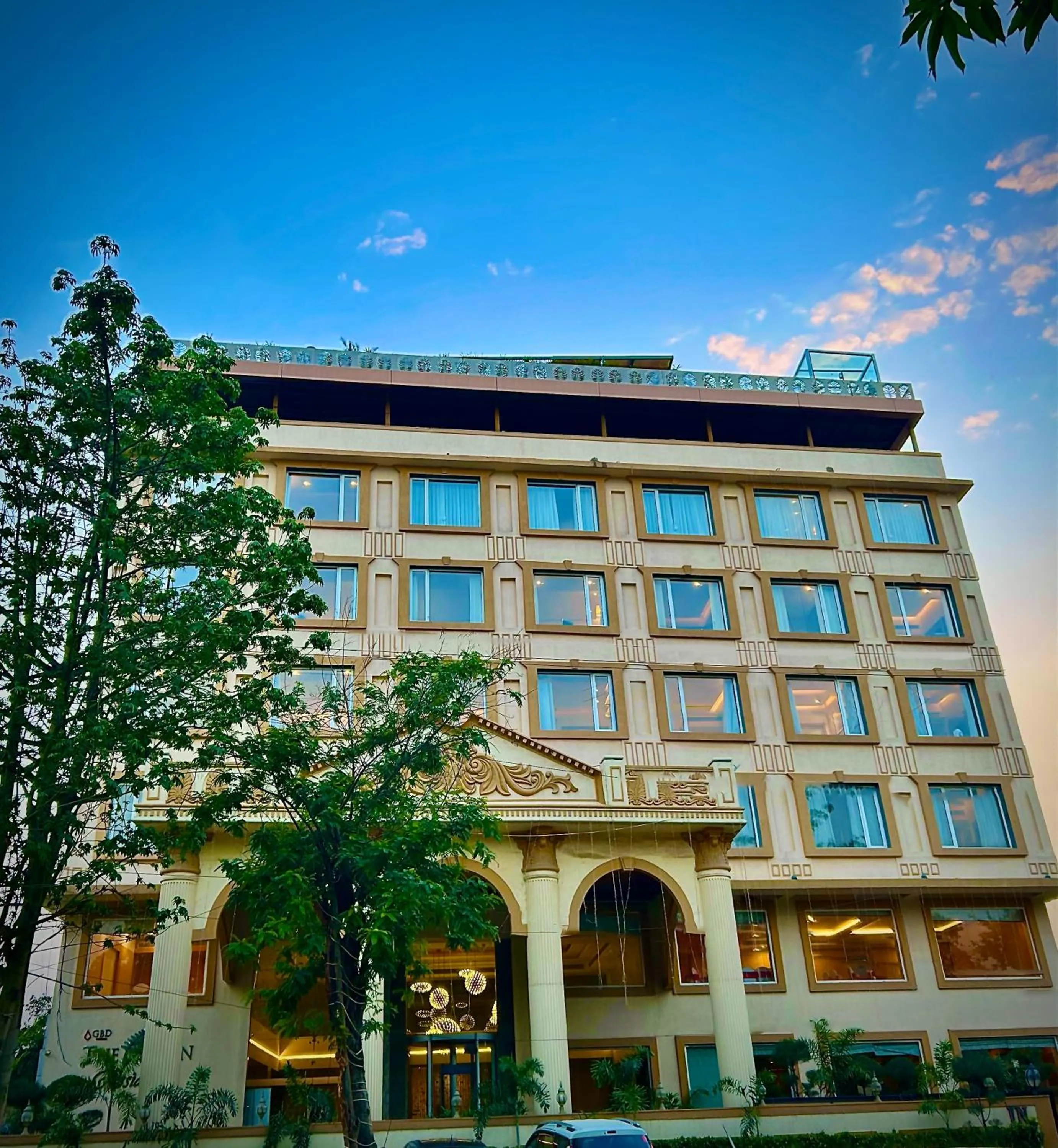 Facade/entrance in The Fern Residency Sarnath