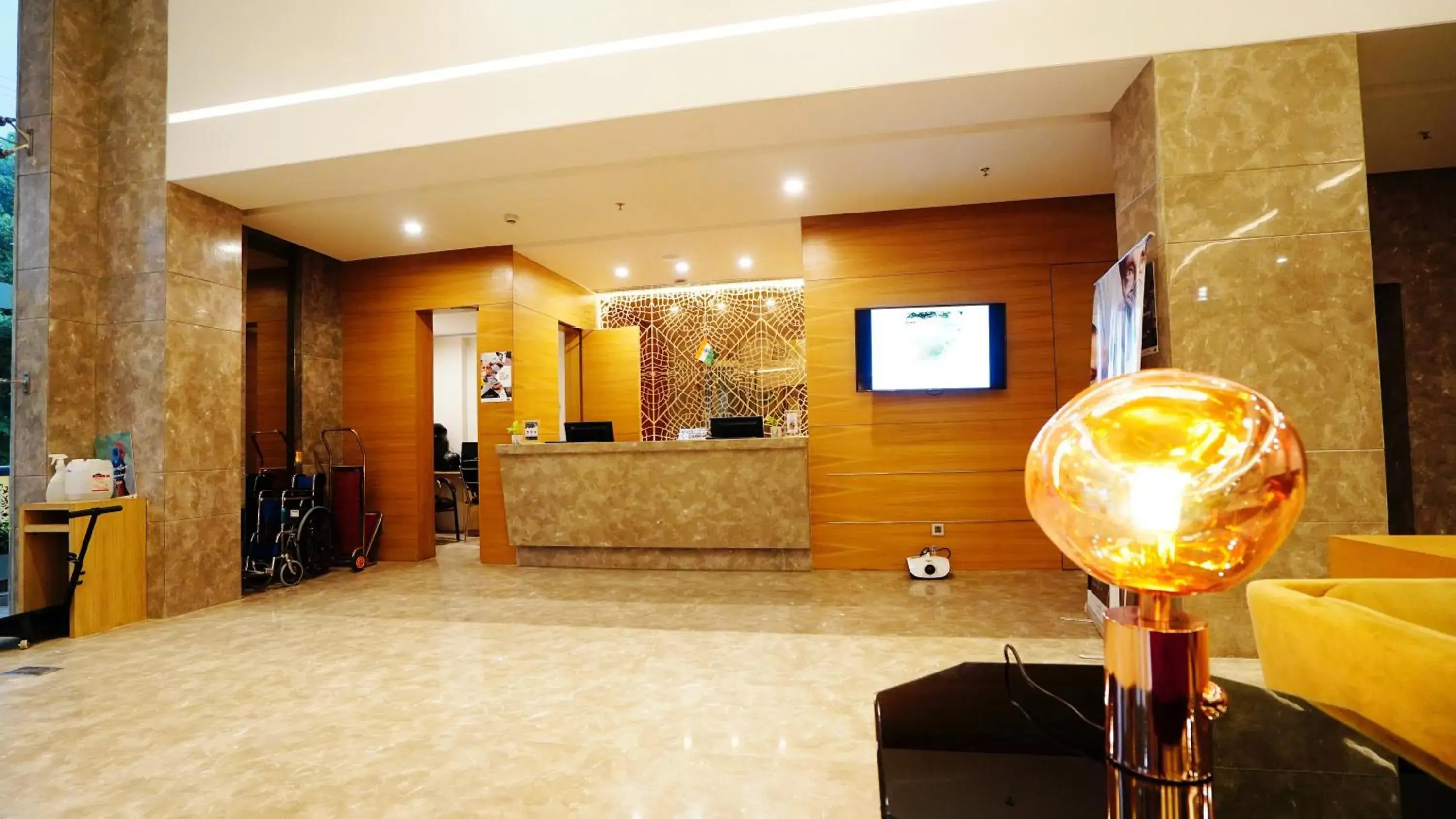 Lobby or reception in The Fern Residency Sarnath Lobby or reception in The Fern Residency Sarnath