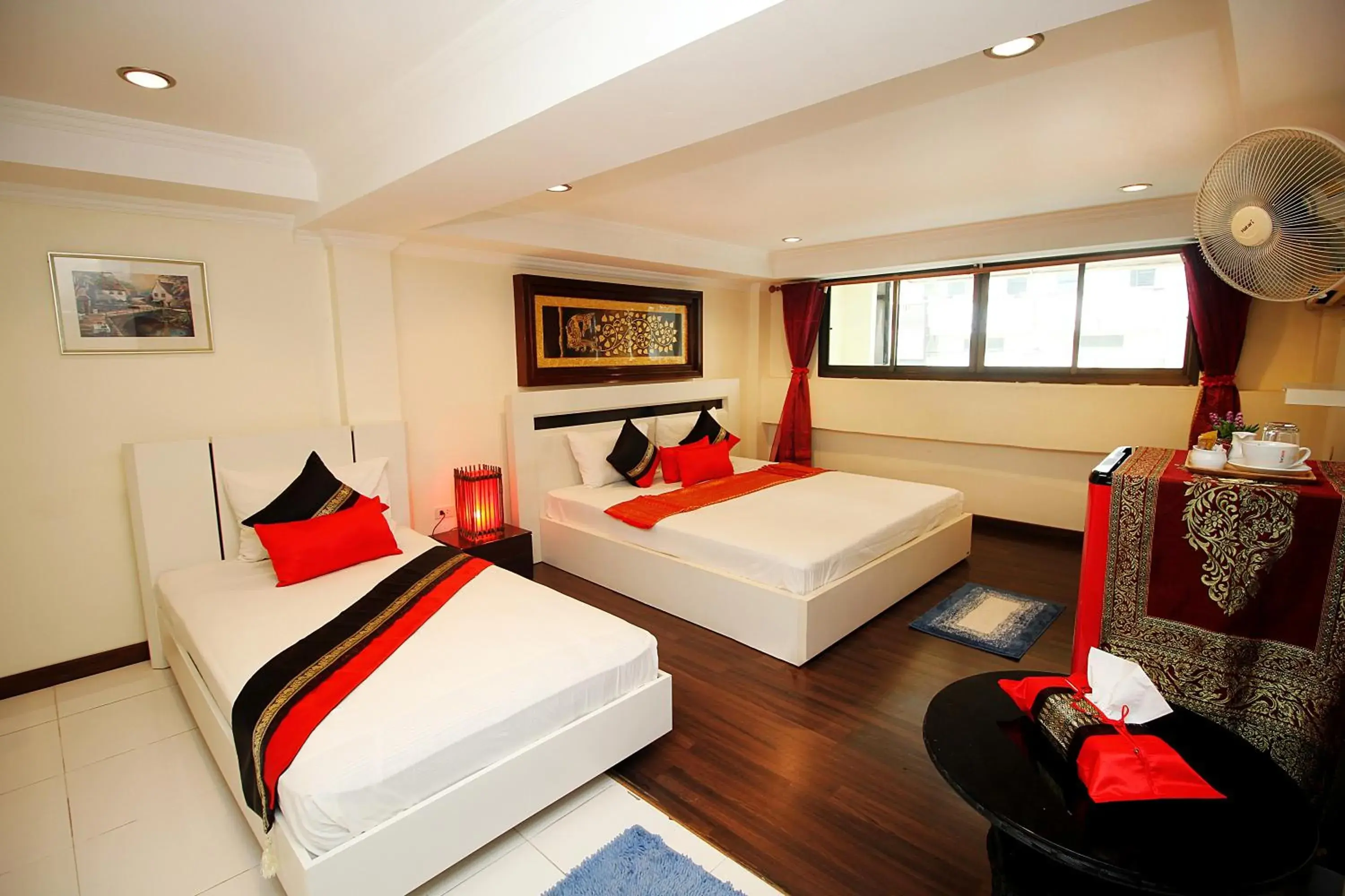 Bed in Sky Silk Decoration House Bed in Sky Silk Decoration House