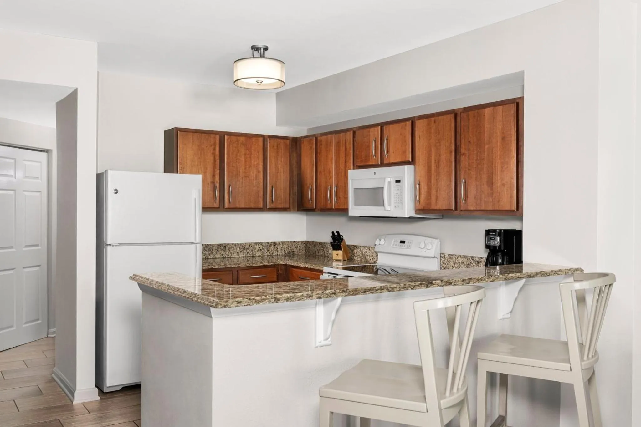 Communal kitchen in Club Wyndham Ocean Boulevard