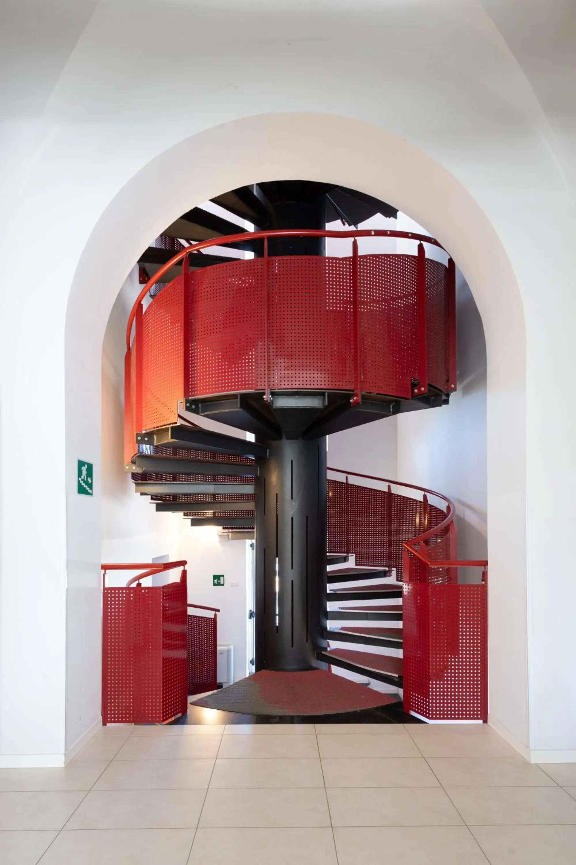 Decorative detail in San Luigi - Residenza Gemelli