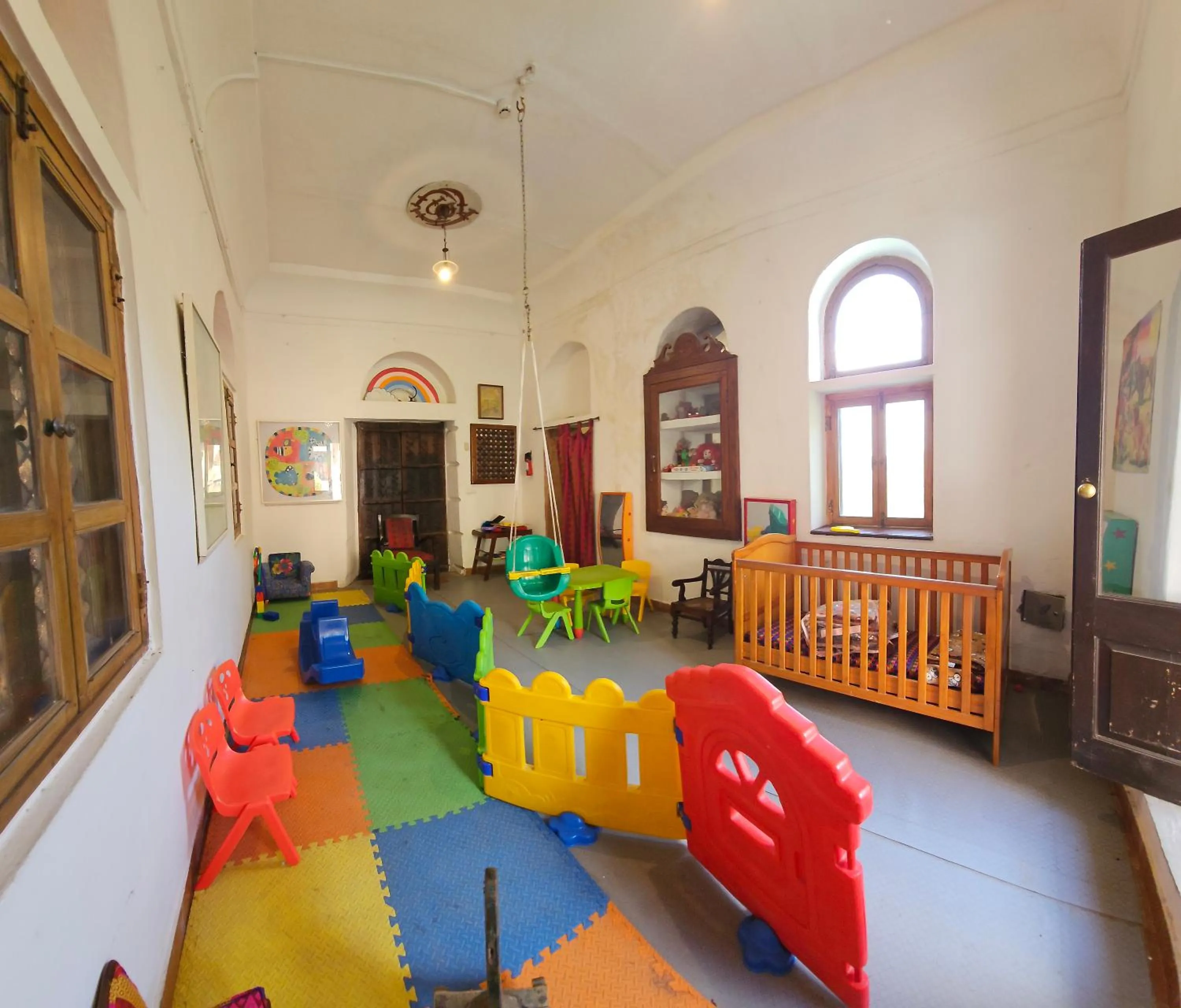 Kids's club in Neemrana Fort-Palace