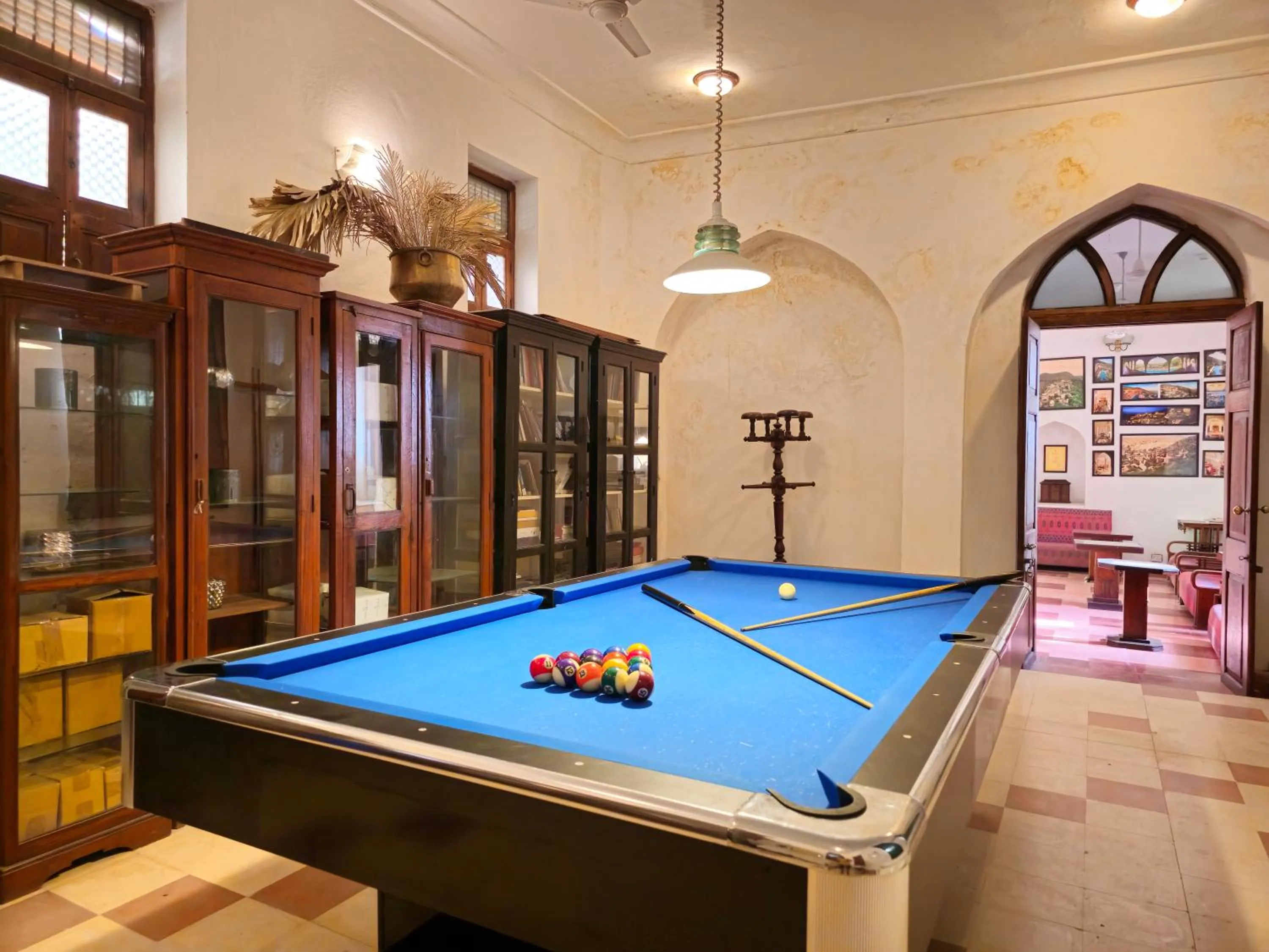 Billiard in Neemrana Fort-Palace