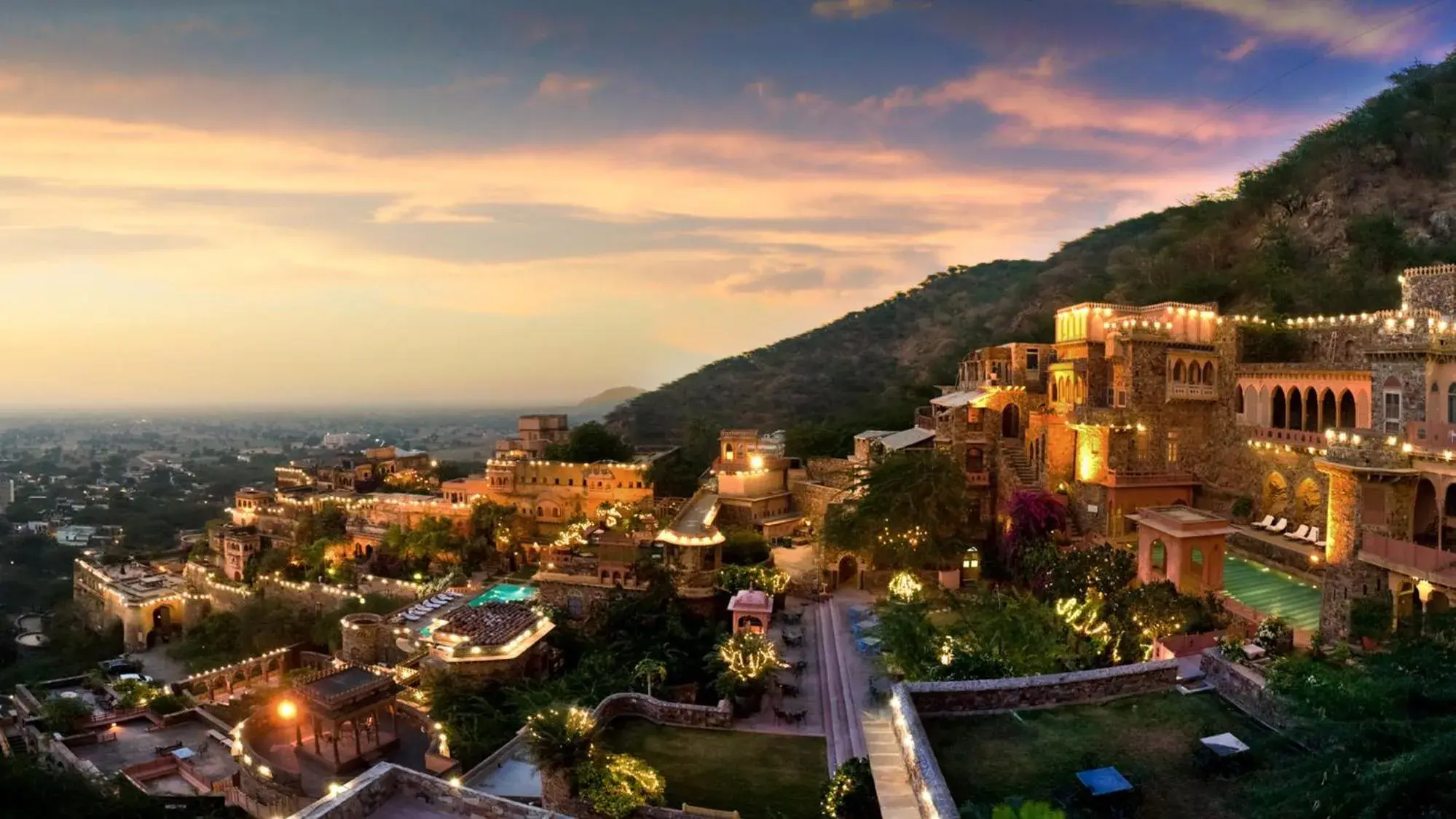Property building in Neemrana Fort-Palace Property building in Neemrana Fort-Palace