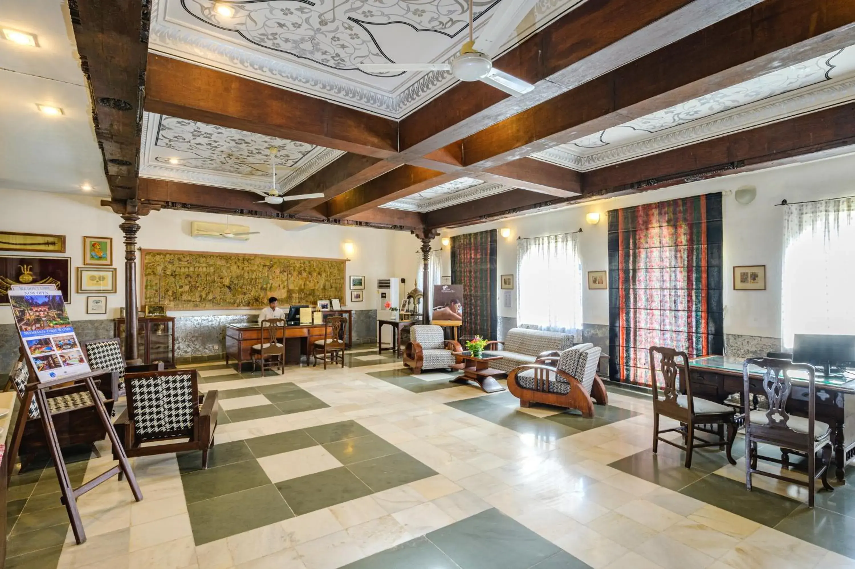 Facade/entrance in Neemrana Fort-Palace Facade/entrance in Neemrana Fort-Palace