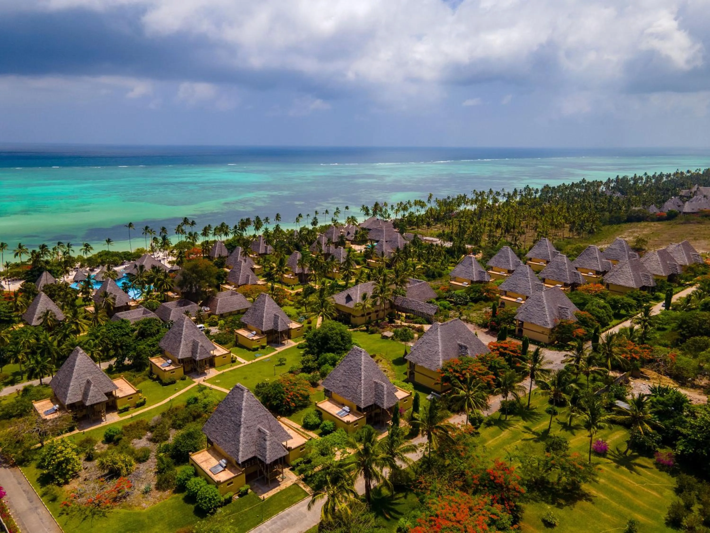 Bird's eye view in Neptune Pwani Beach Resort & Spa Zanzibar - All Inclusive