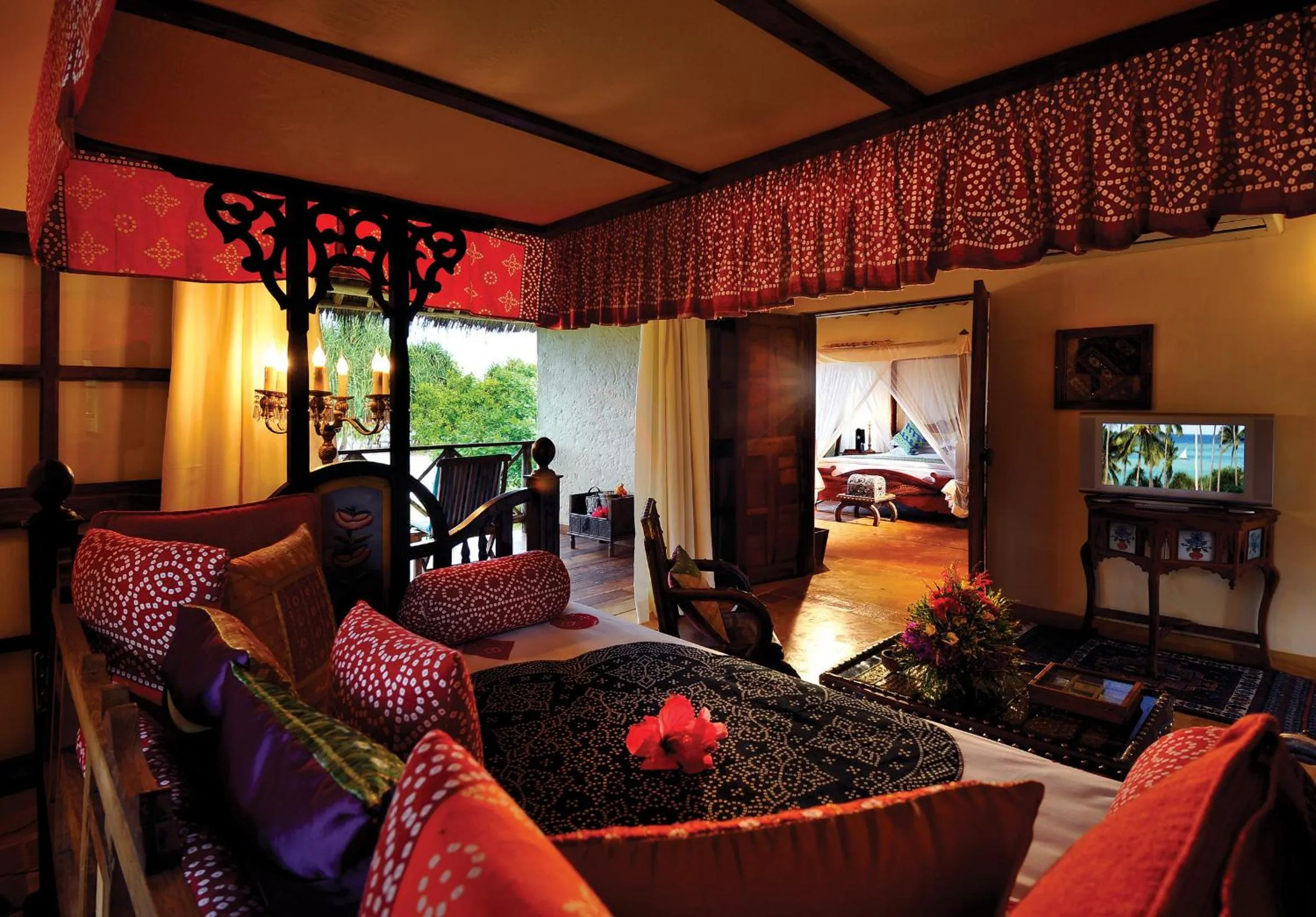Living room in Neptune Pwani Beach Resort & Spa Zanzibar - All Inclusive