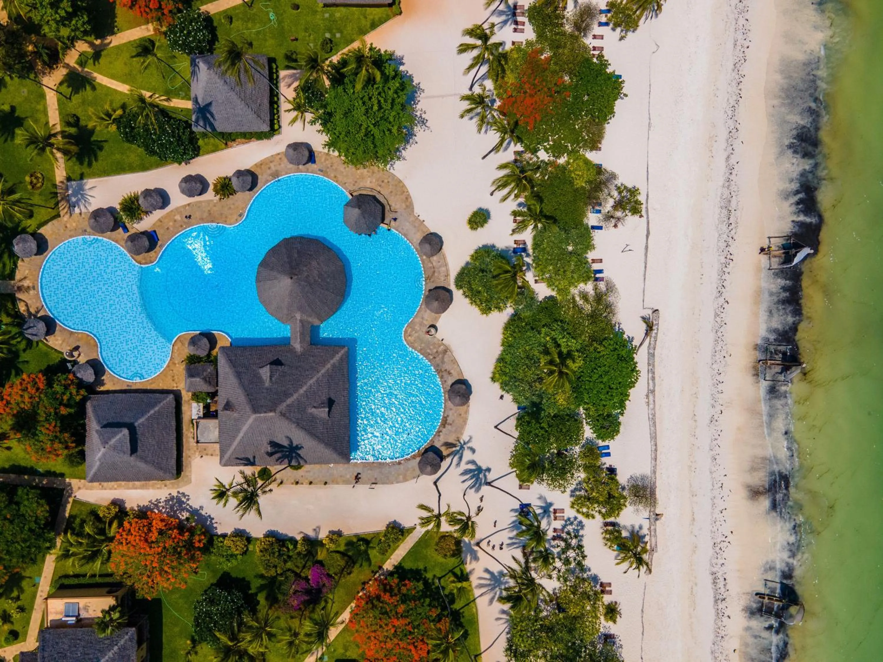 Swimming pool in Neptune Pwani Beach Resort & Spa Zanzibar - All Inclusive