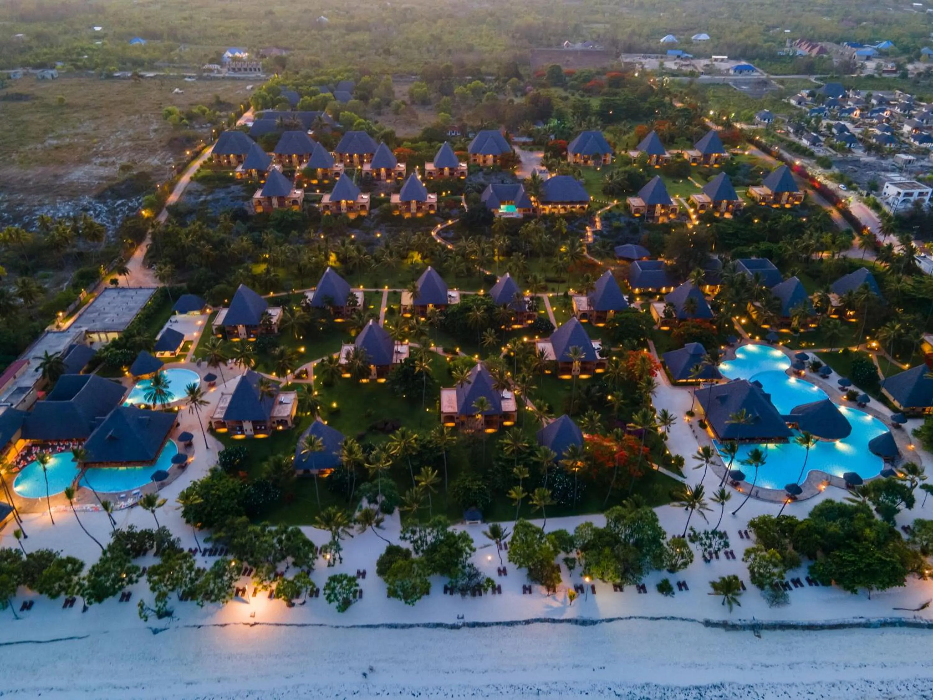Bird's eye view in Neptune Pwani Beach Resort & Spa Zanzibar - All Inclusive