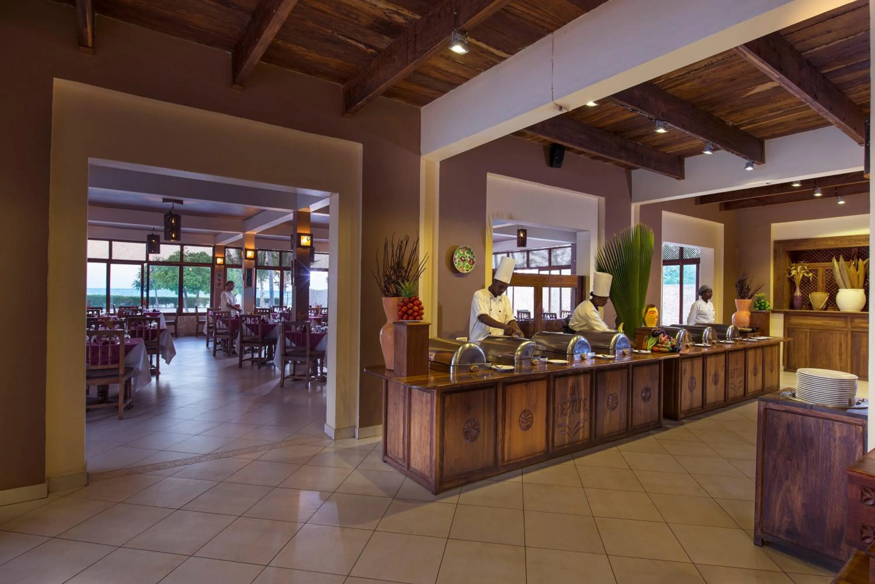 Restaurant/places to eat in Neptune Pwani Beach Resort & Spa Zanzibar - All Inclusive