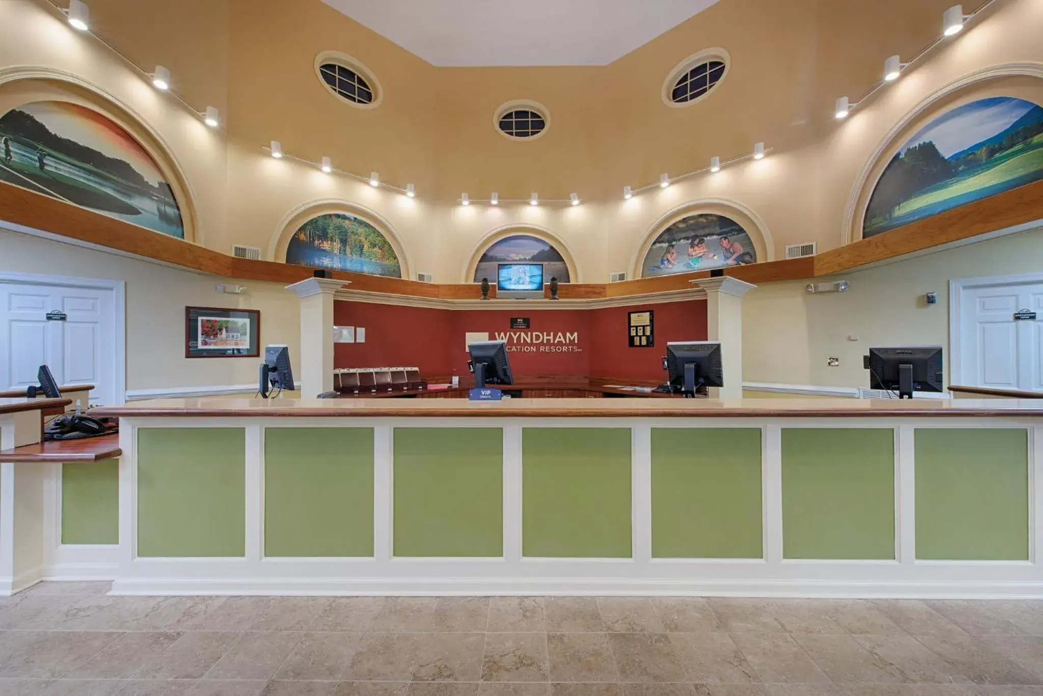 Lobby or reception in Club Wyndham Kingsgate Lobby or reception in Club Wyndham Kingsgate