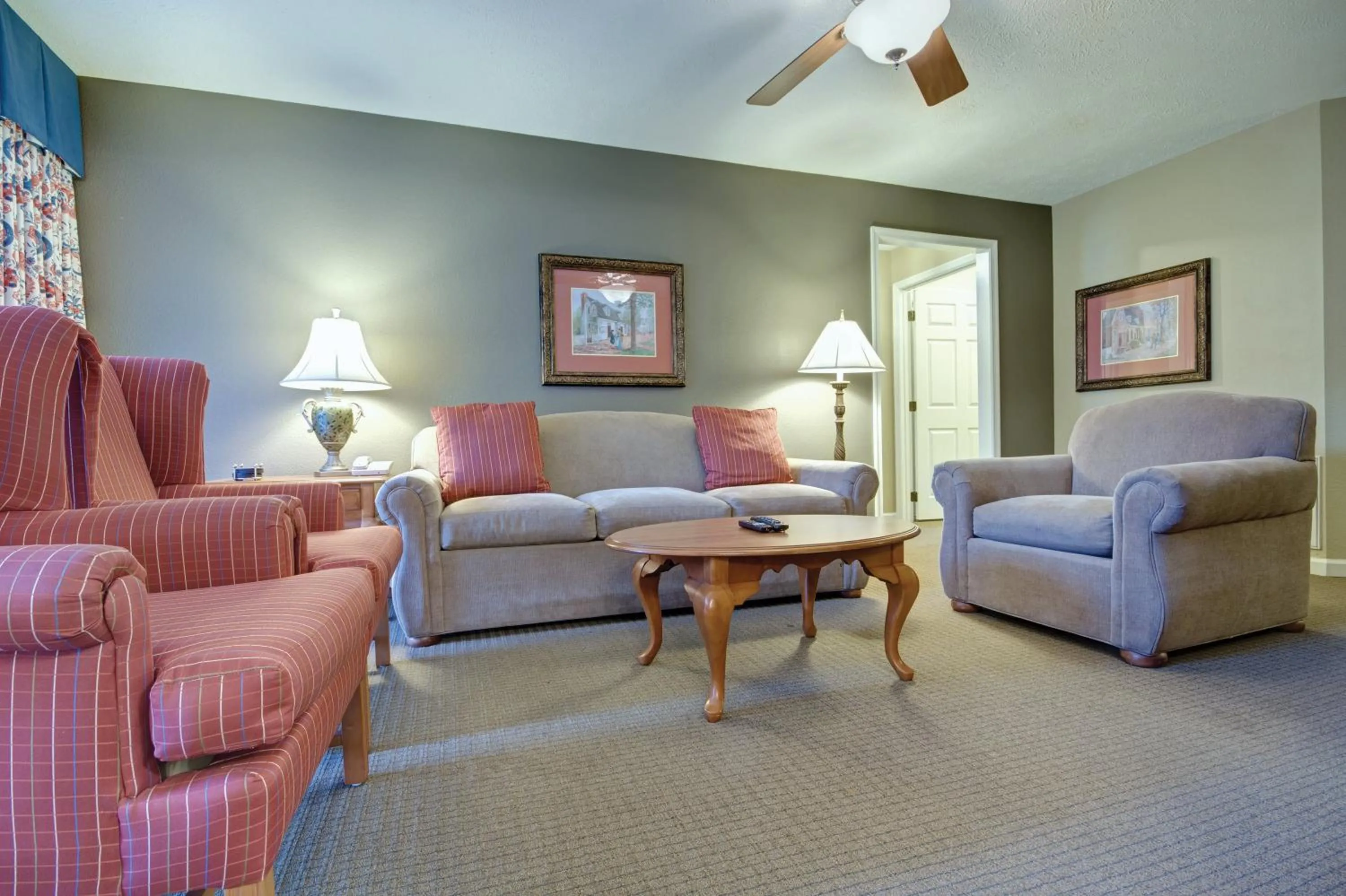 Living room in Club Wyndham Kingsgate