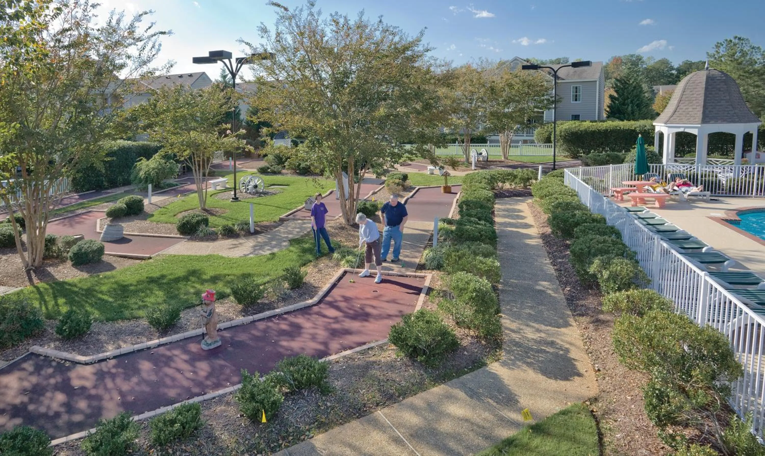 Minigolf in Club Wyndham Kingsgate