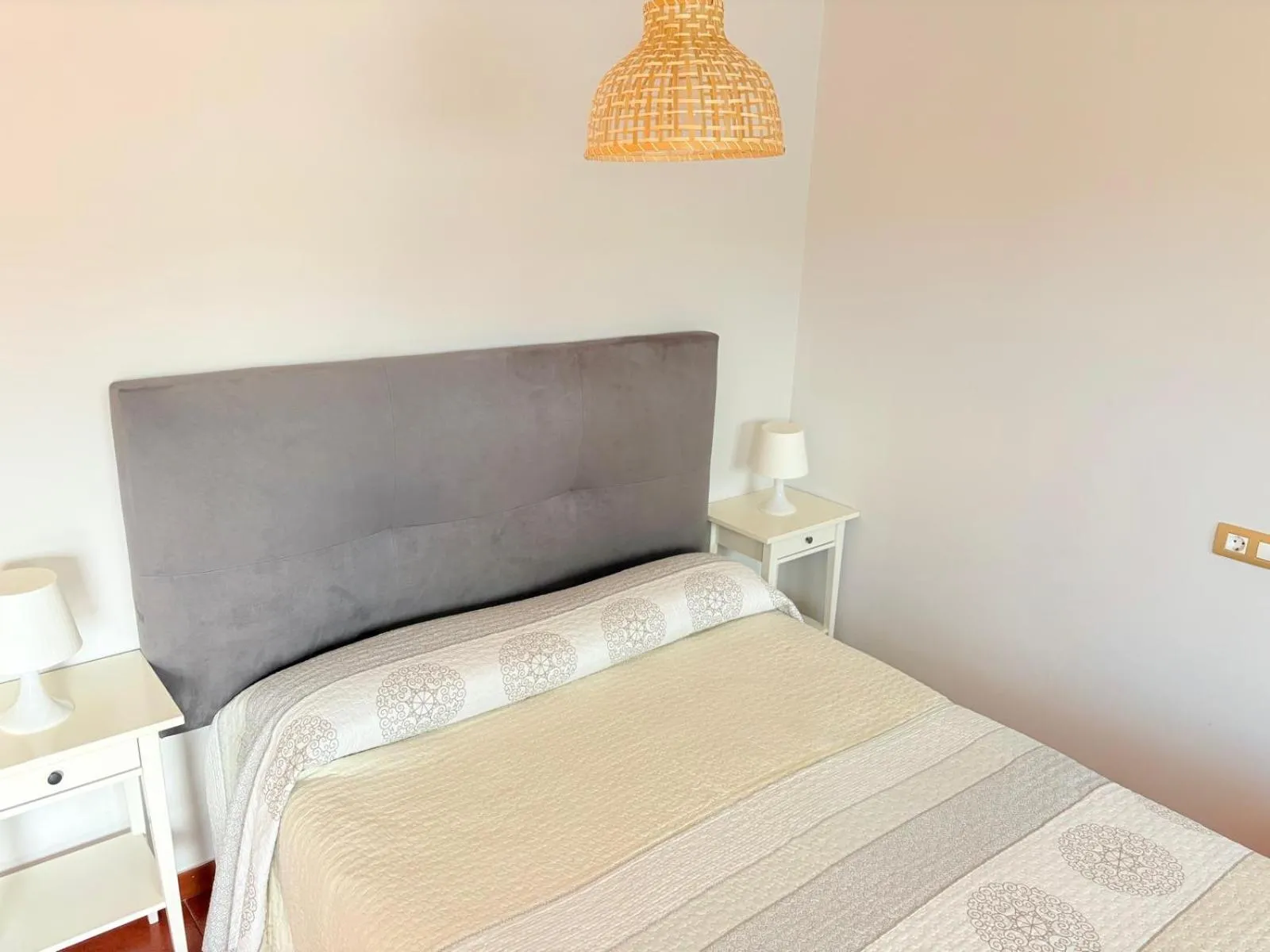 Bedroom, Bed in Apartamentos Luarca