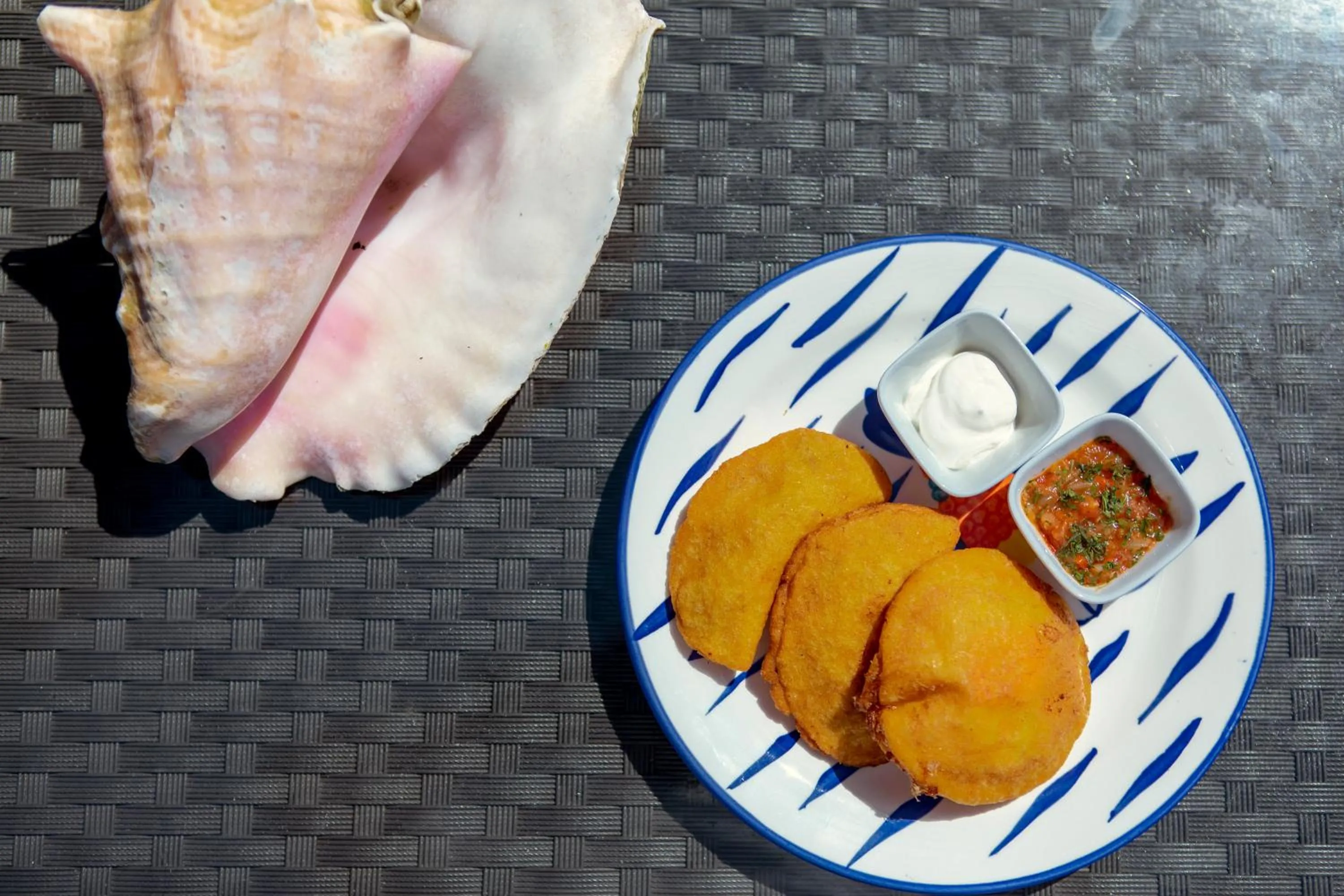 Food and drinks in Fragata Island House