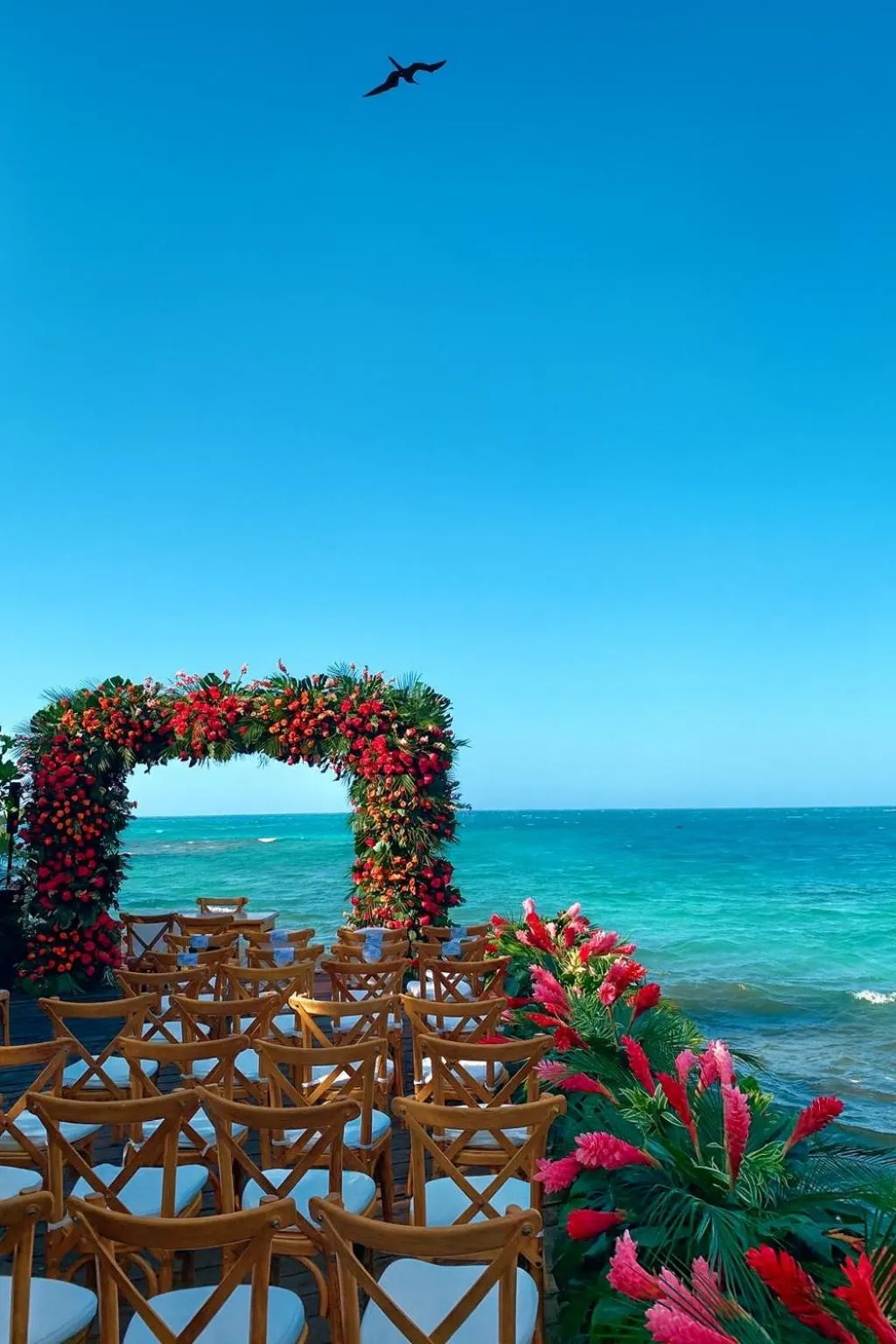 wedding in Fragata Island House