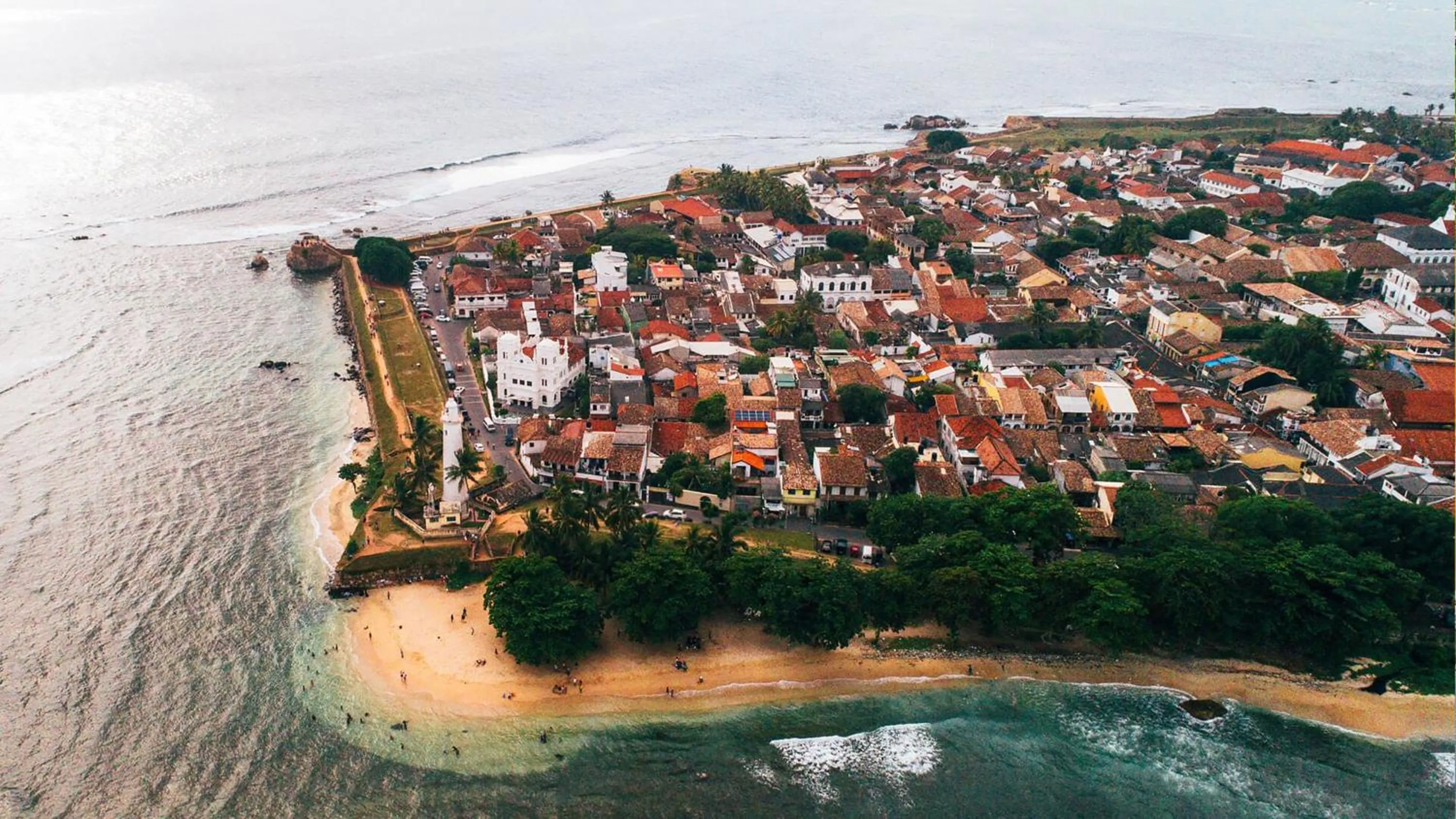 Bird's eye view in de MODA Boutique Hotel Galle