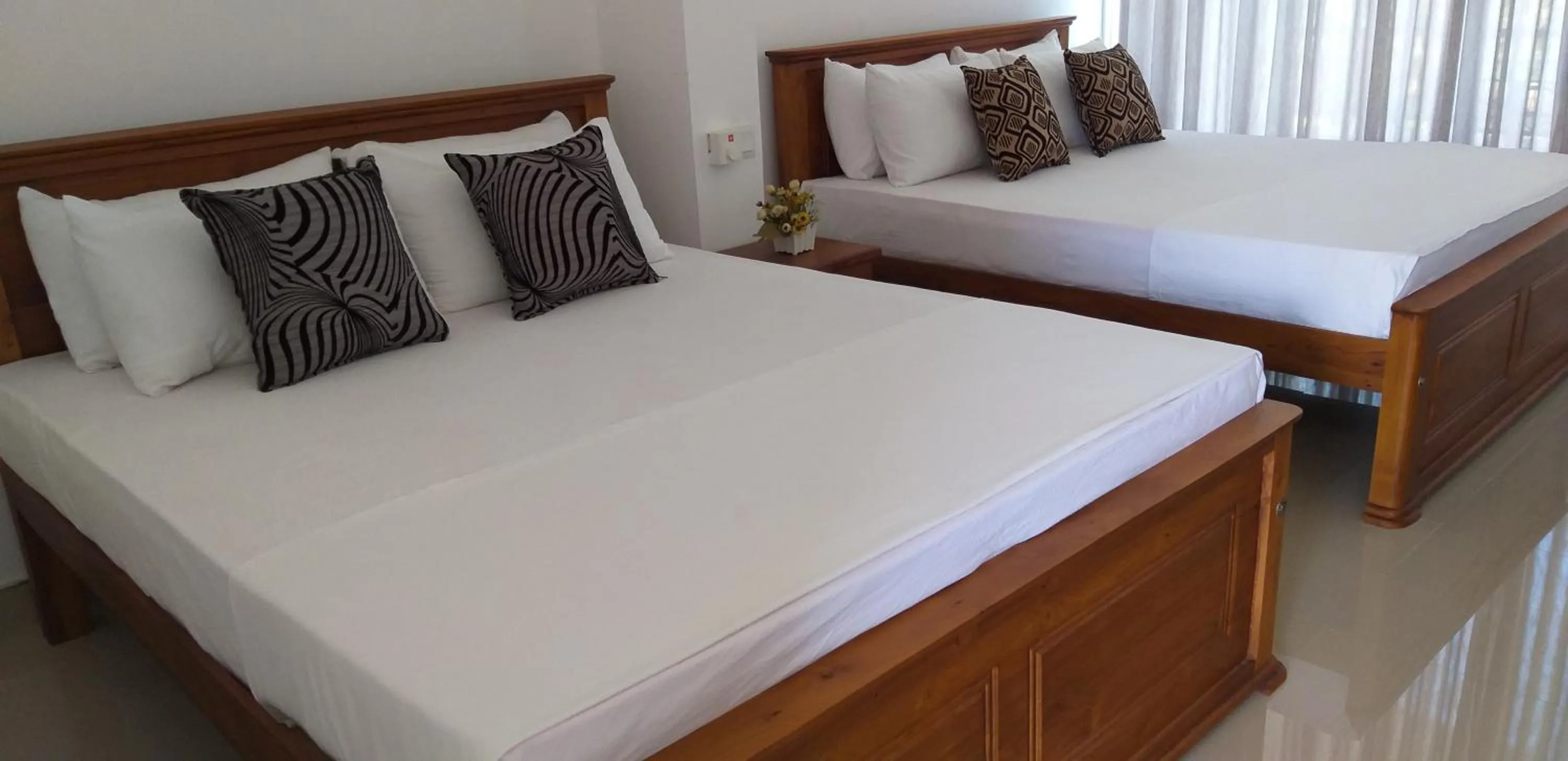 Bed in Mahaweli King's Villa