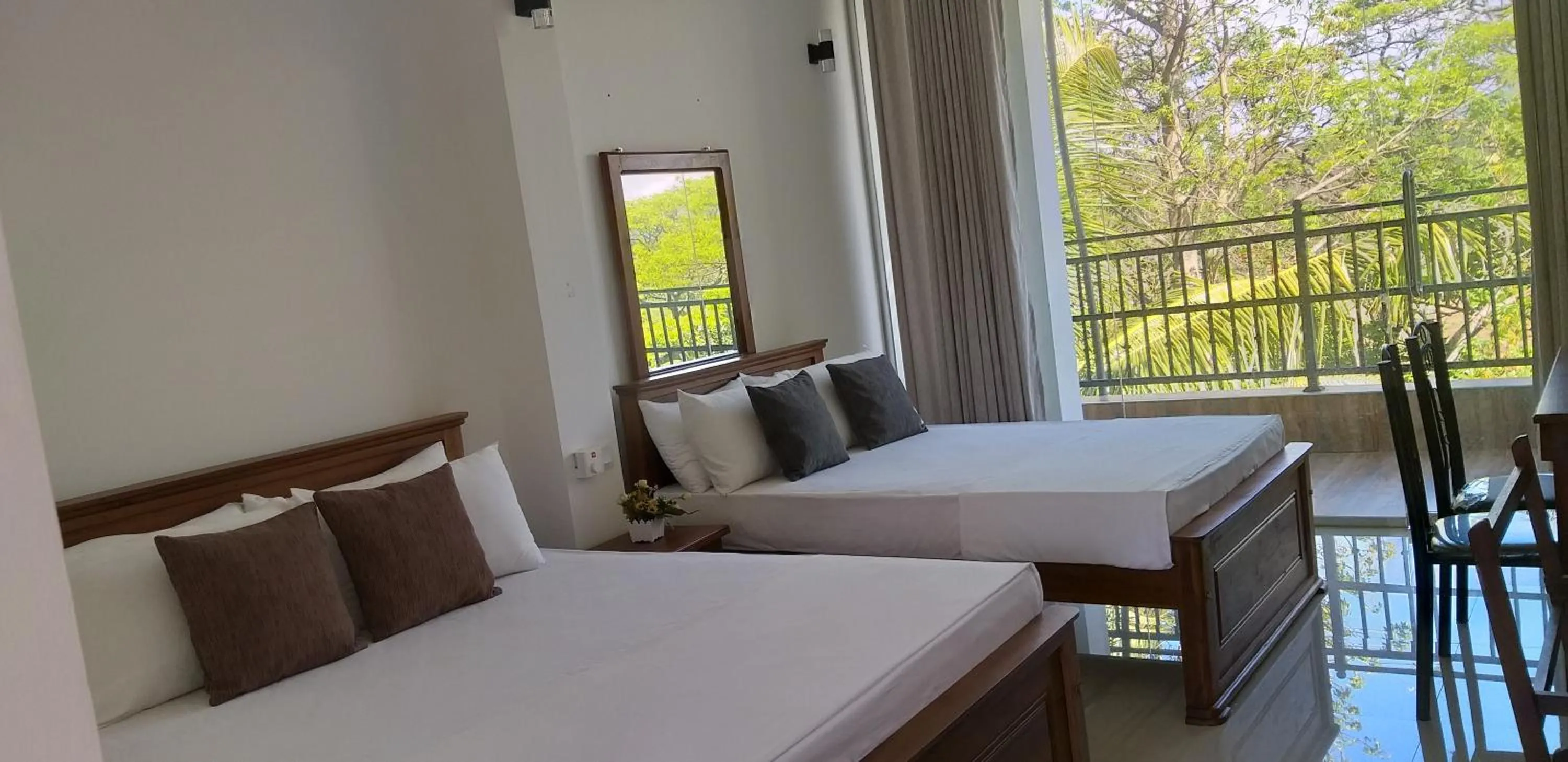 Bed in Mahaweli King's Villa