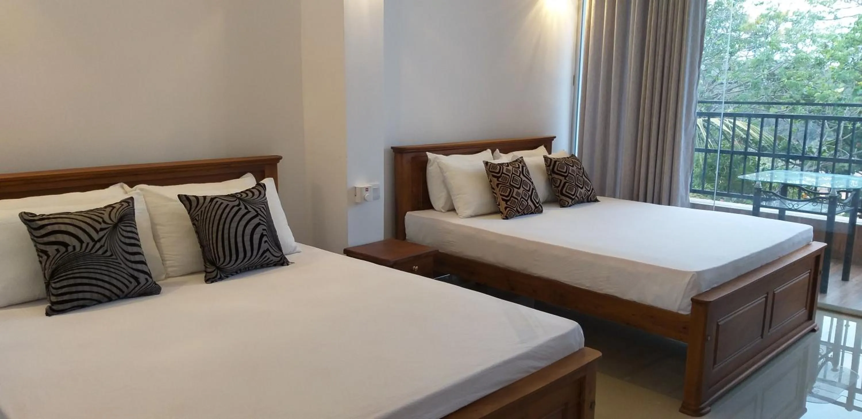 Bed in Mahaweli King's Villa