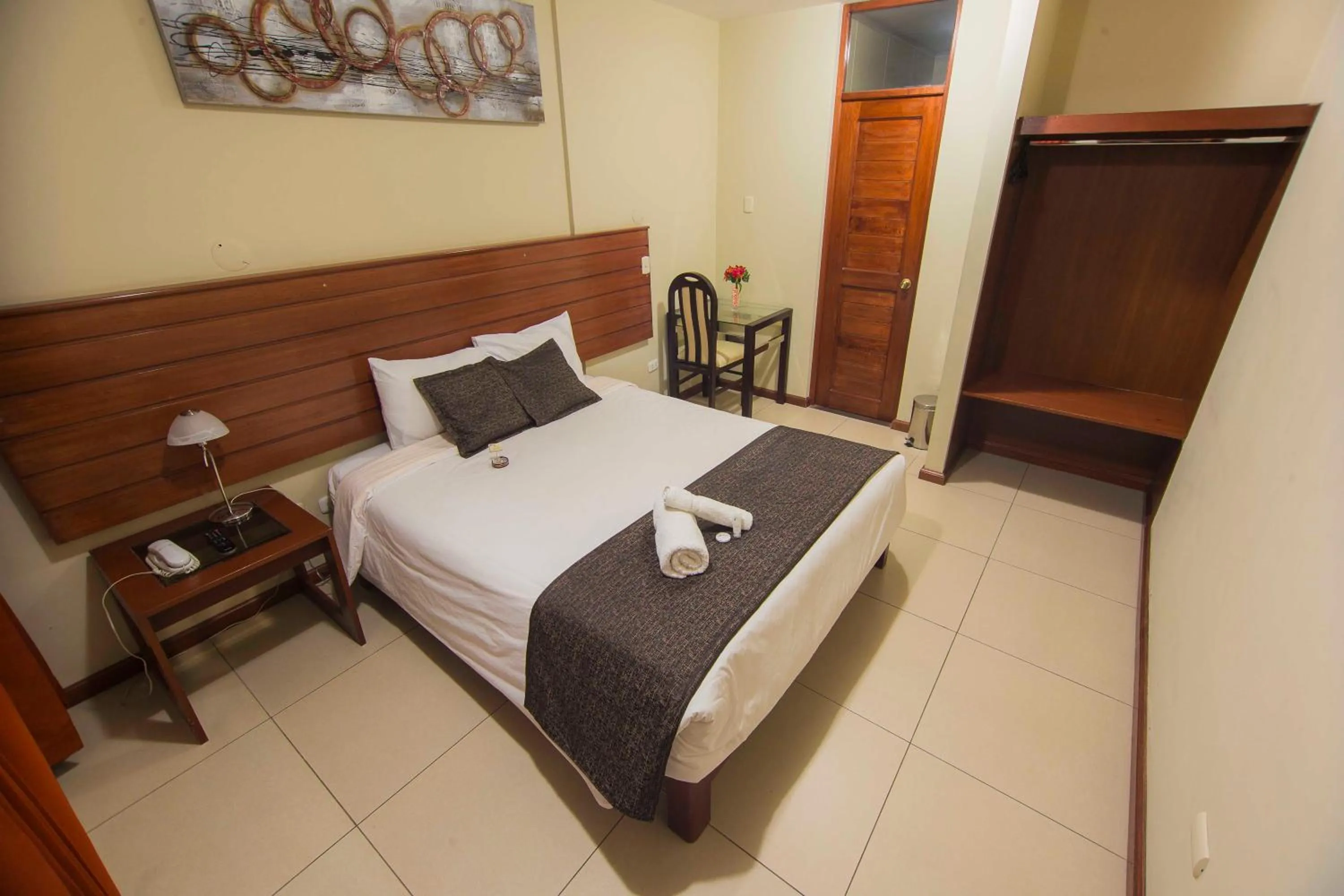 Bed in Hotel La Casona Del Olivo Arequipa