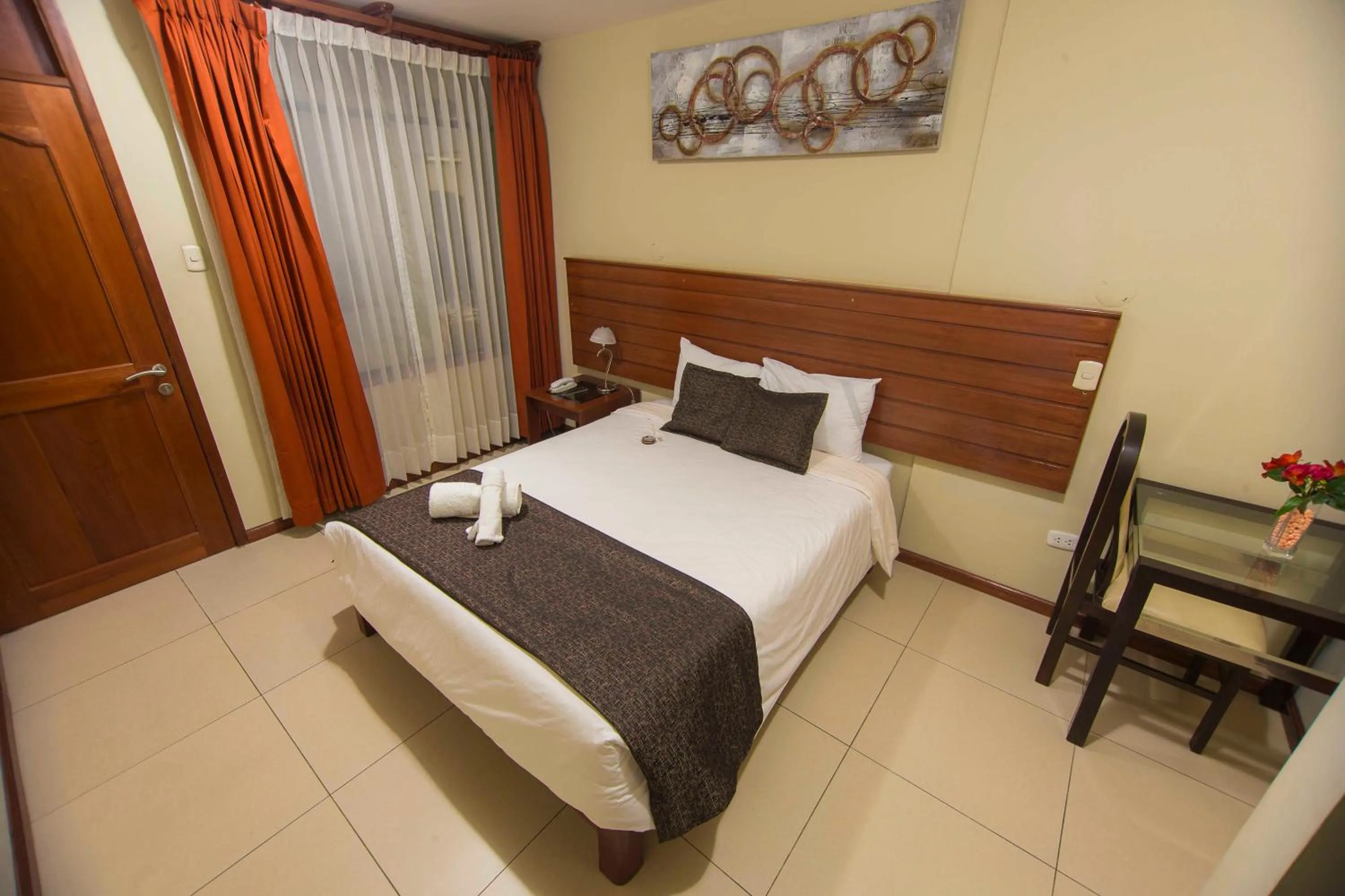 Bed in Hotel La Casona Del Olivo Arequipa