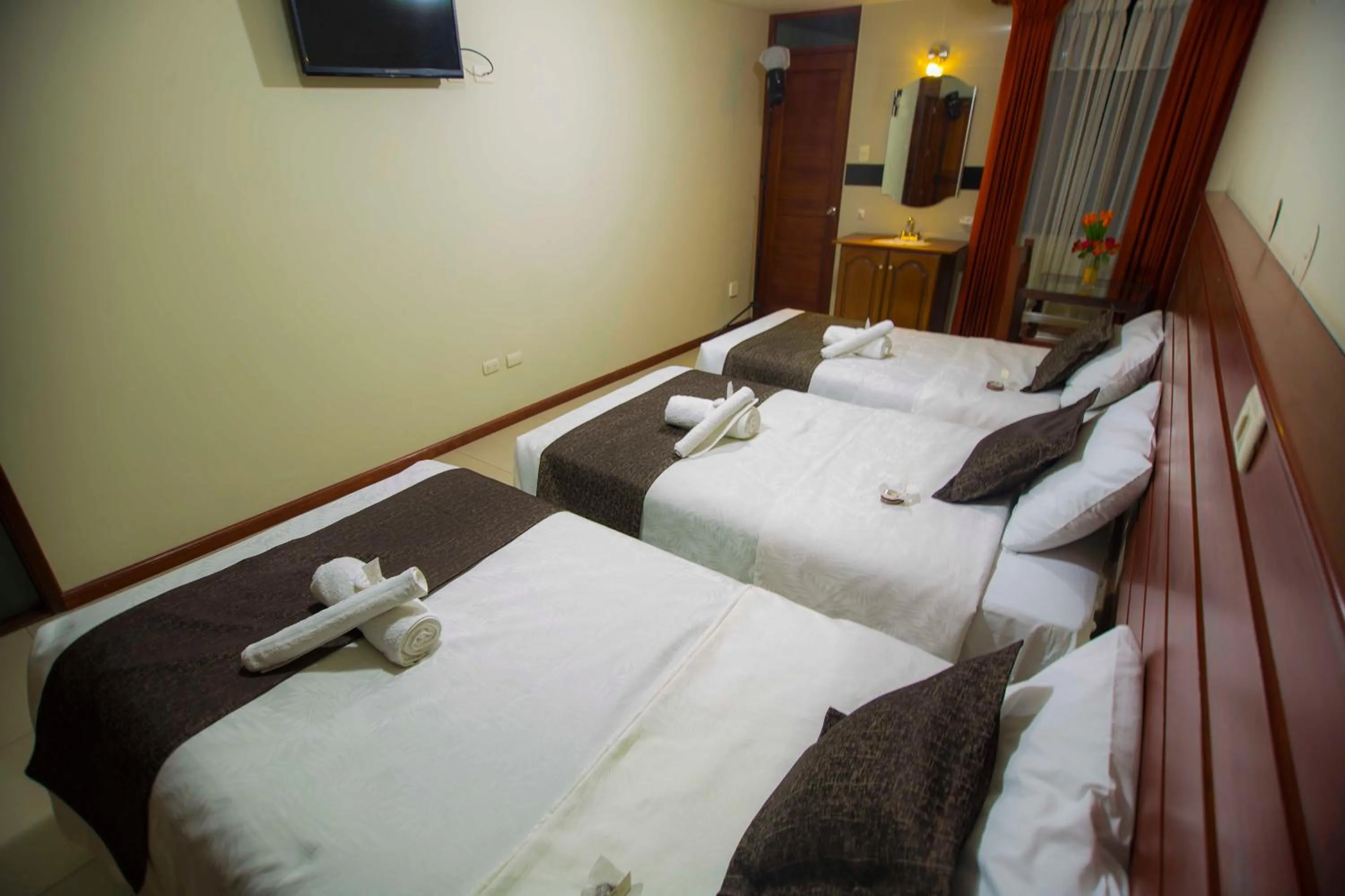 Bed in Hotel La Casona Del Olivo Arequipa