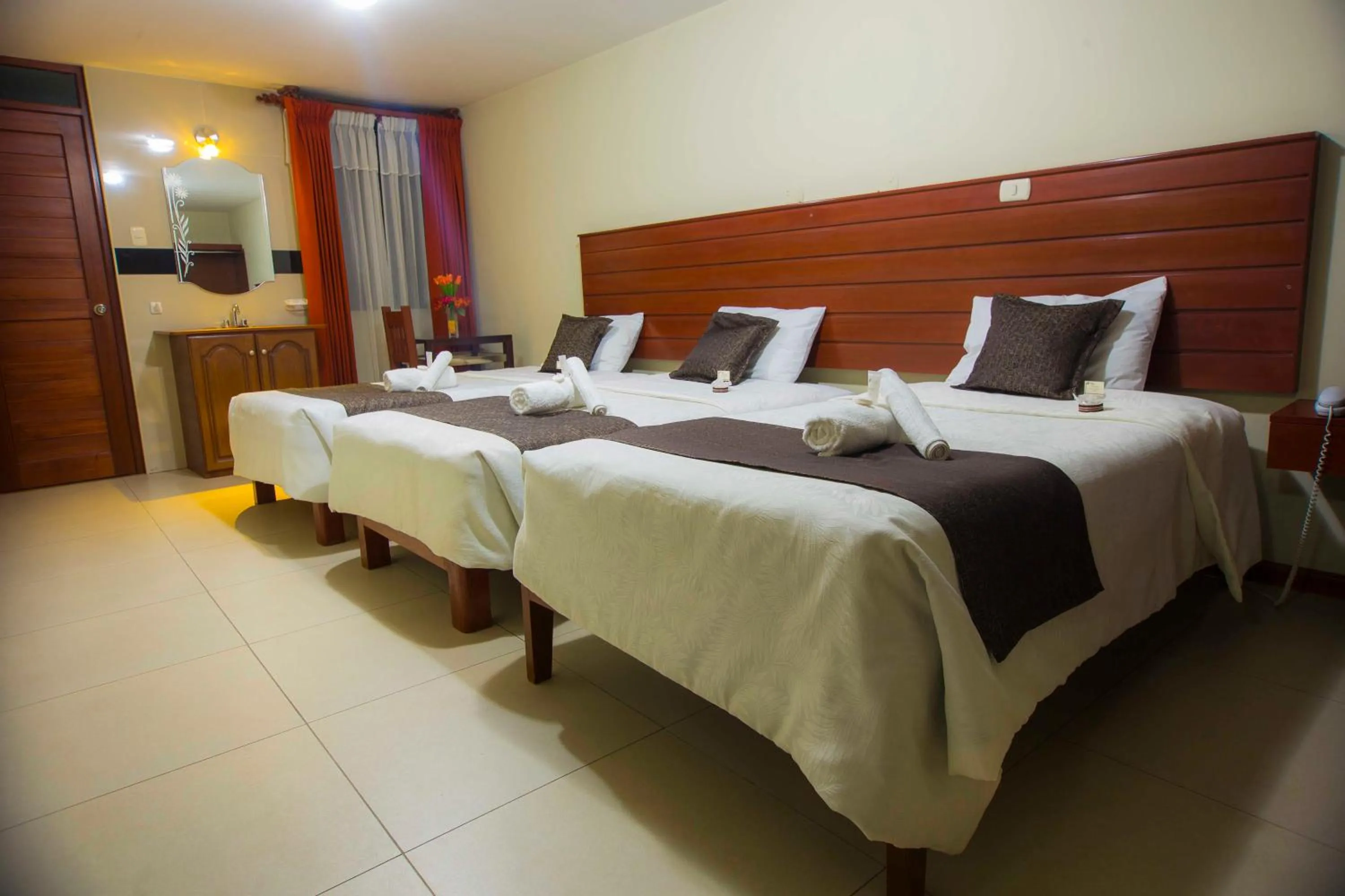 Bed in Hotel La Casona Del Olivo Arequipa