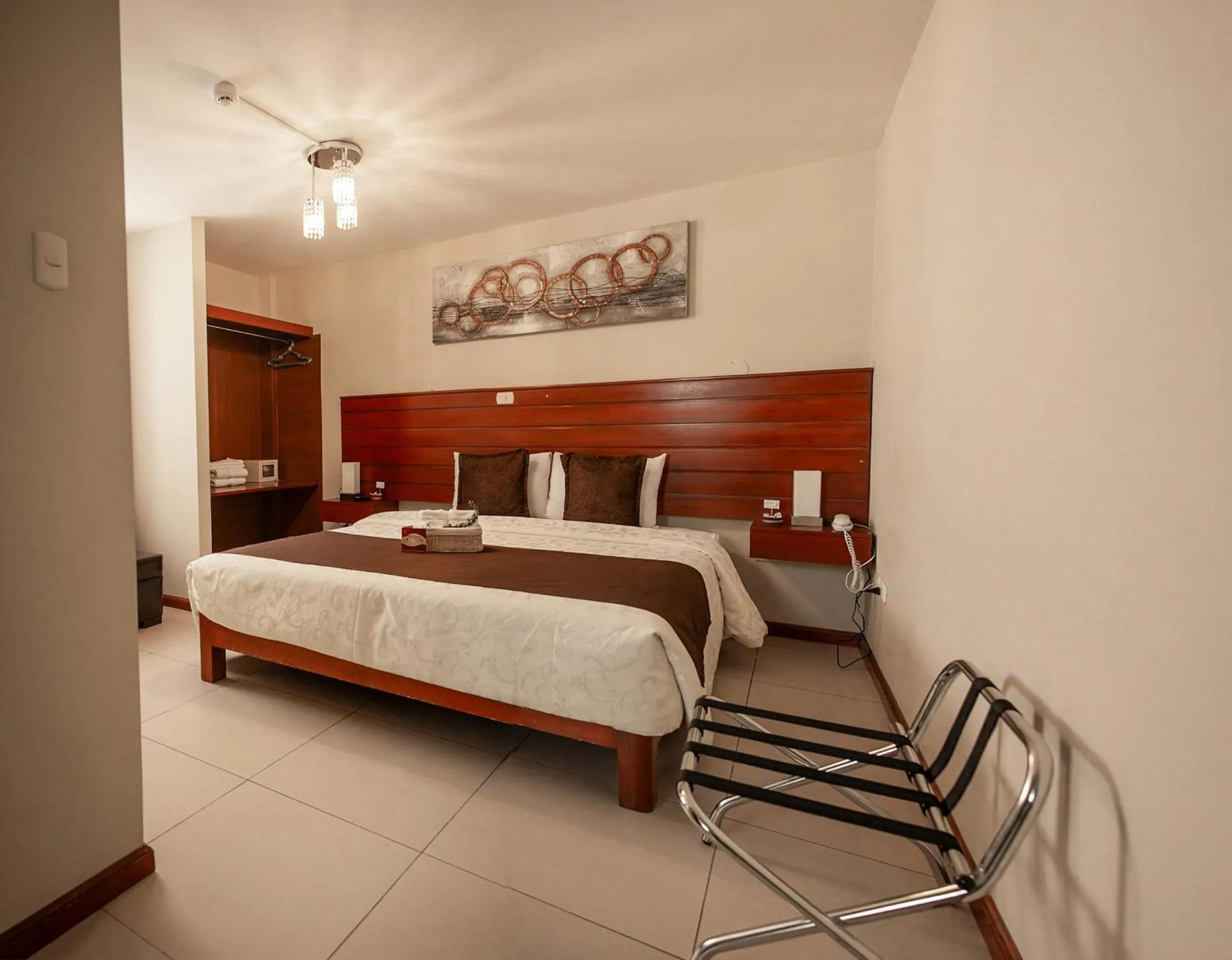 Bed in Hotel La Casona Del Olivo Arequipa