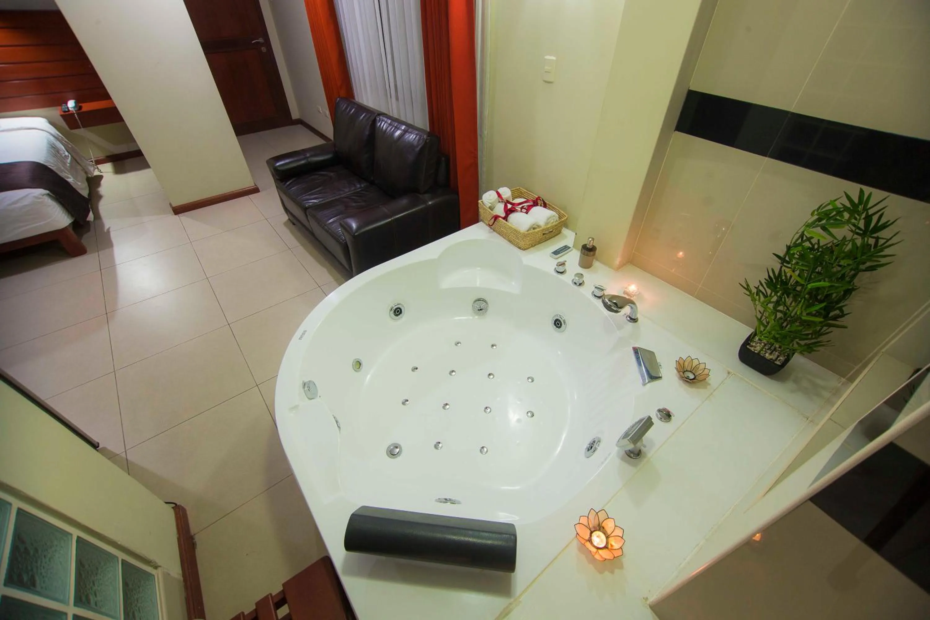 Bed in Hotel La Casona Del Olivo Arequipa