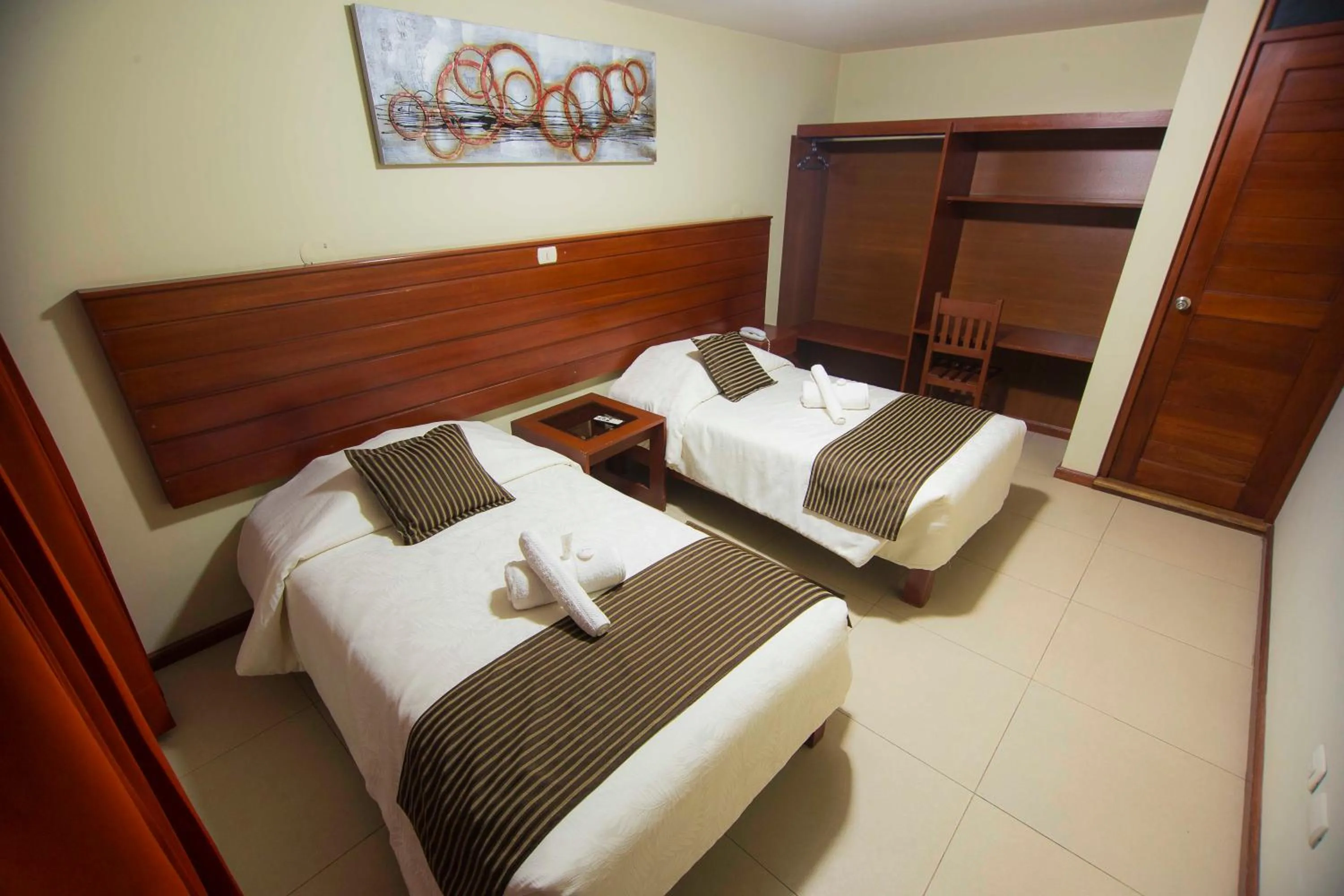 Bed in Hotel La Casona Del Olivo Arequipa