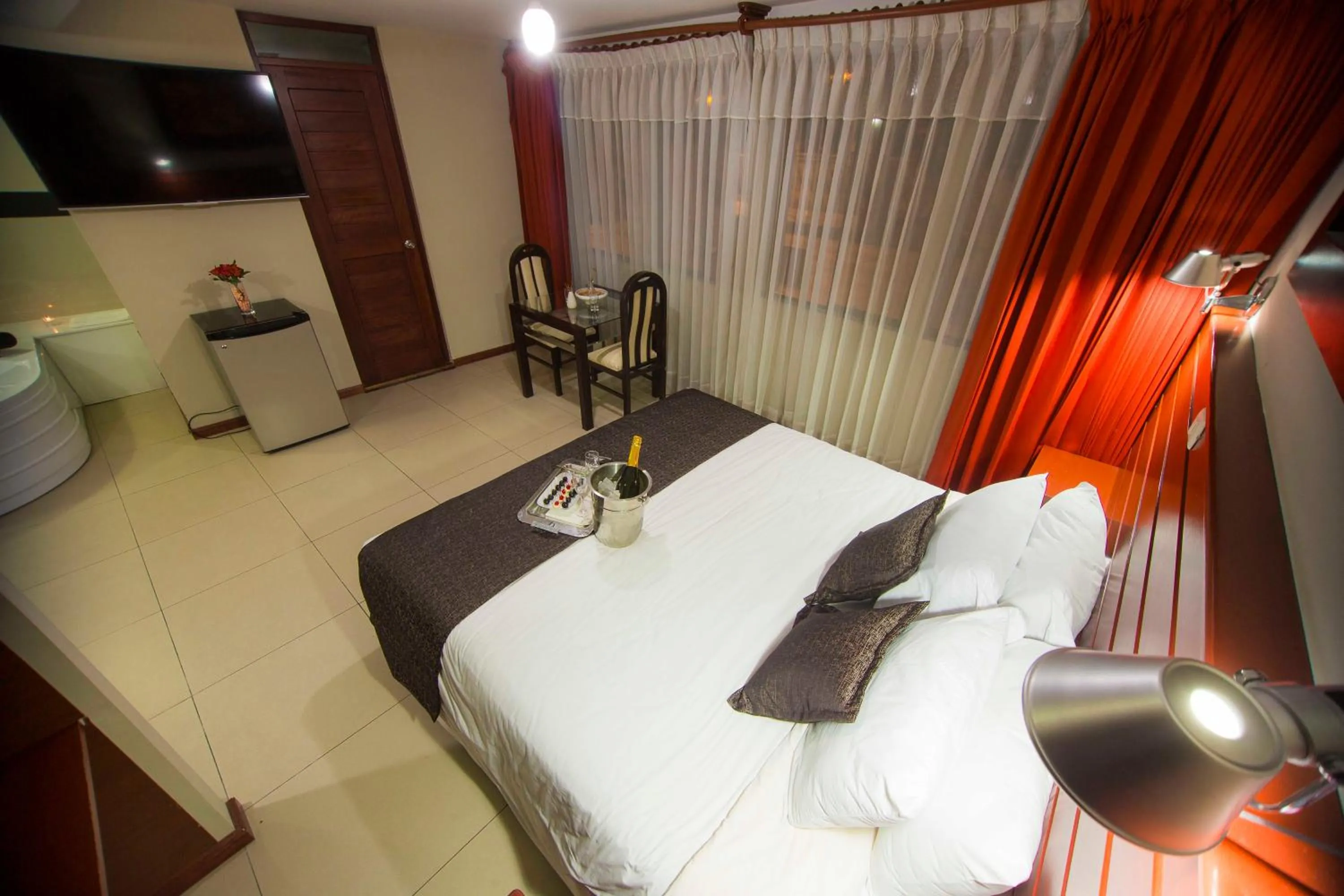 Bed in Hotel La Casona Del Olivo Arequipa