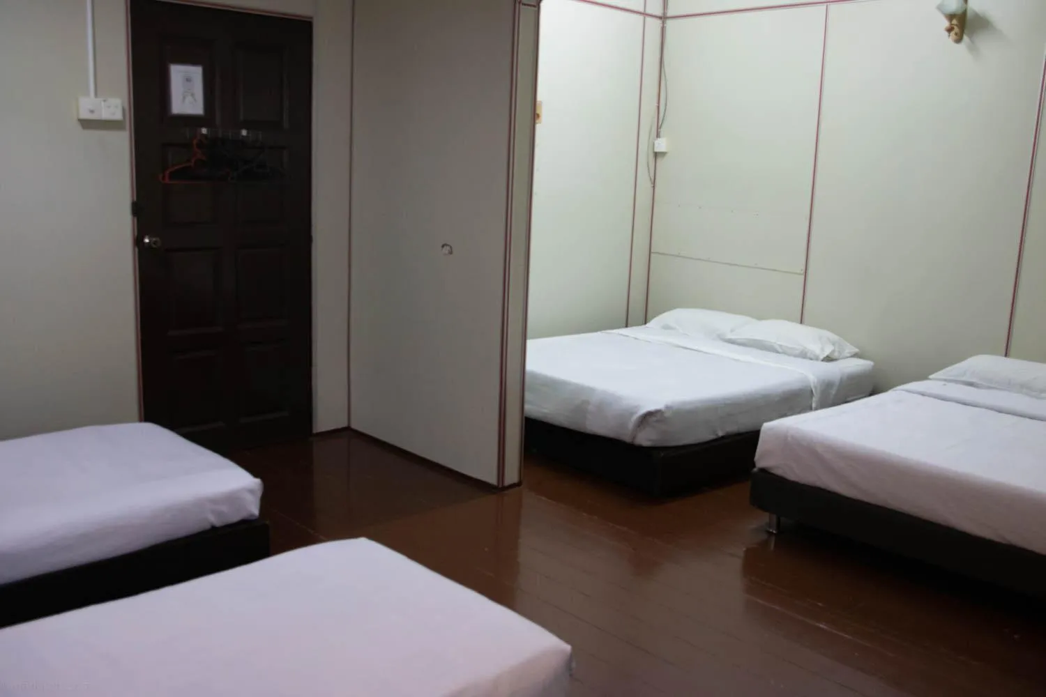 Bed in Sea Lion Pulau Ketam Inn