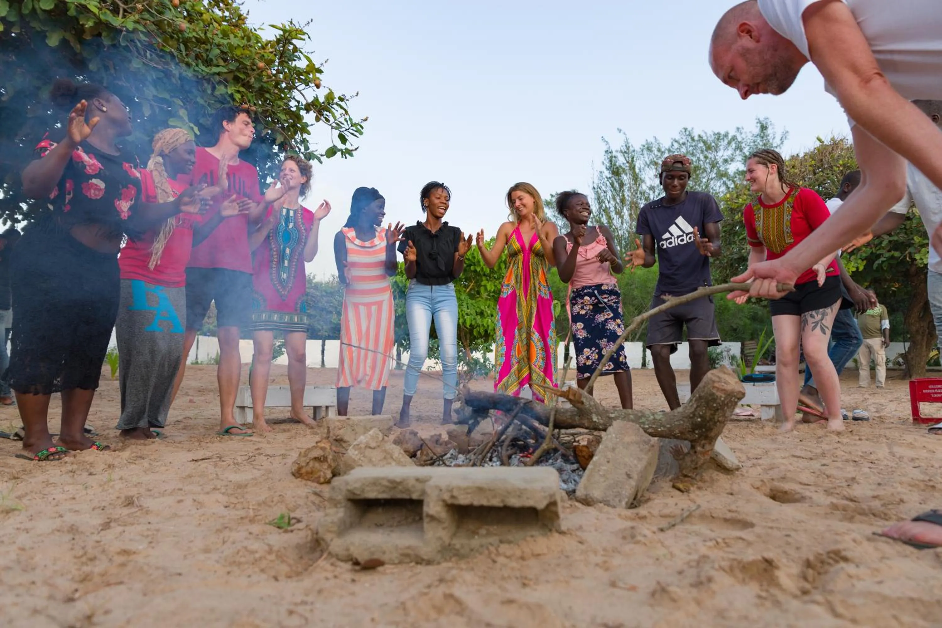 Staff in Tamba Kuruba Eco-lodge
