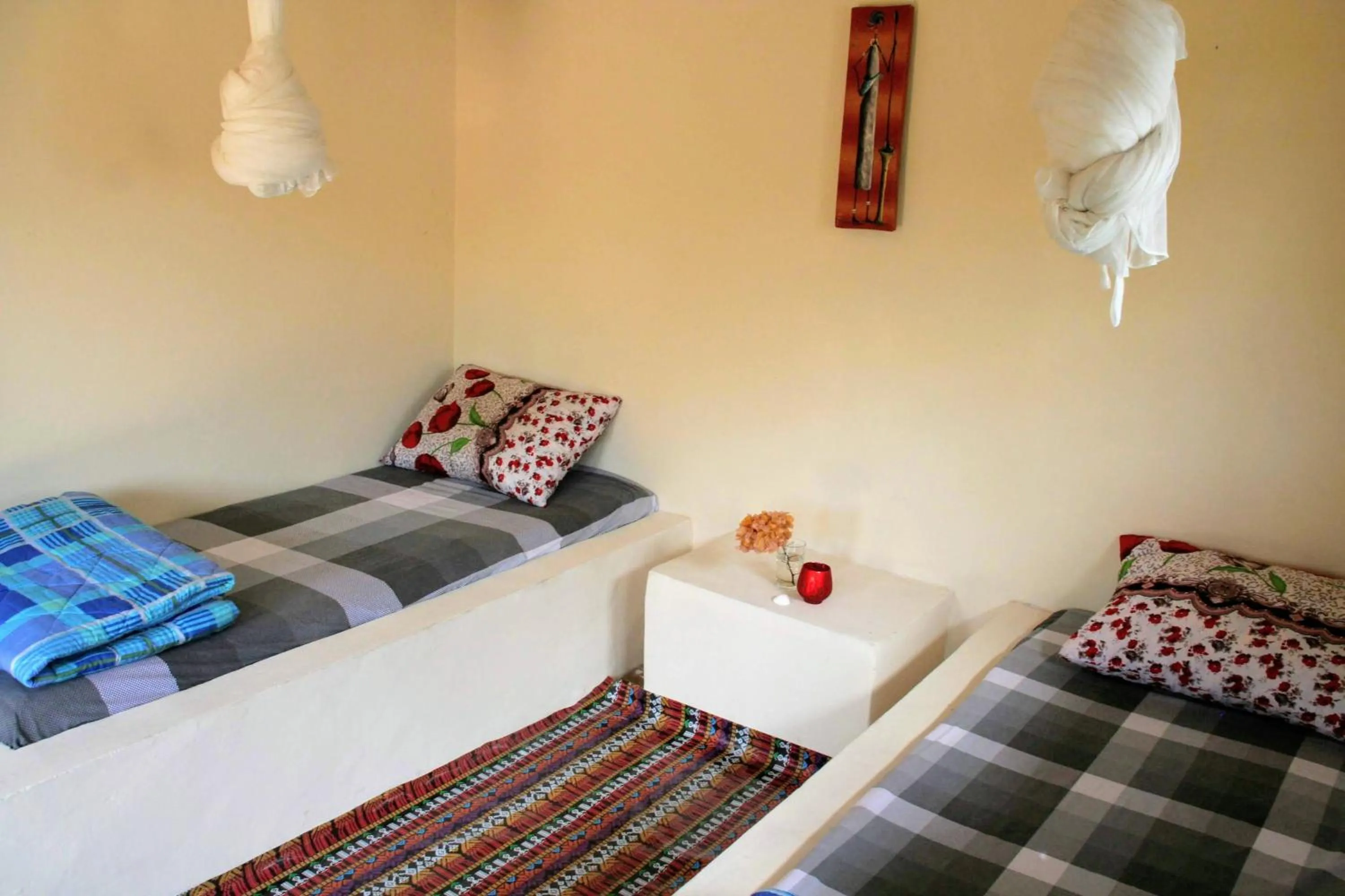 Bed in Tamba Kuruba Eco-lodge